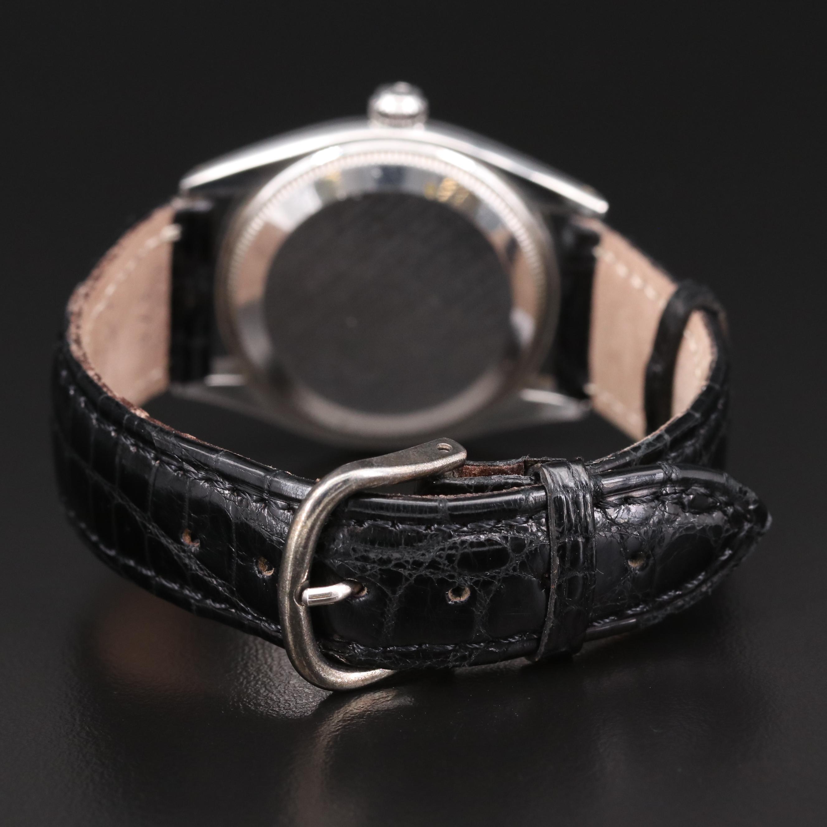 Vintage Rolex Oyster Perpetual Stainless Steel Automatic Watch, 1957