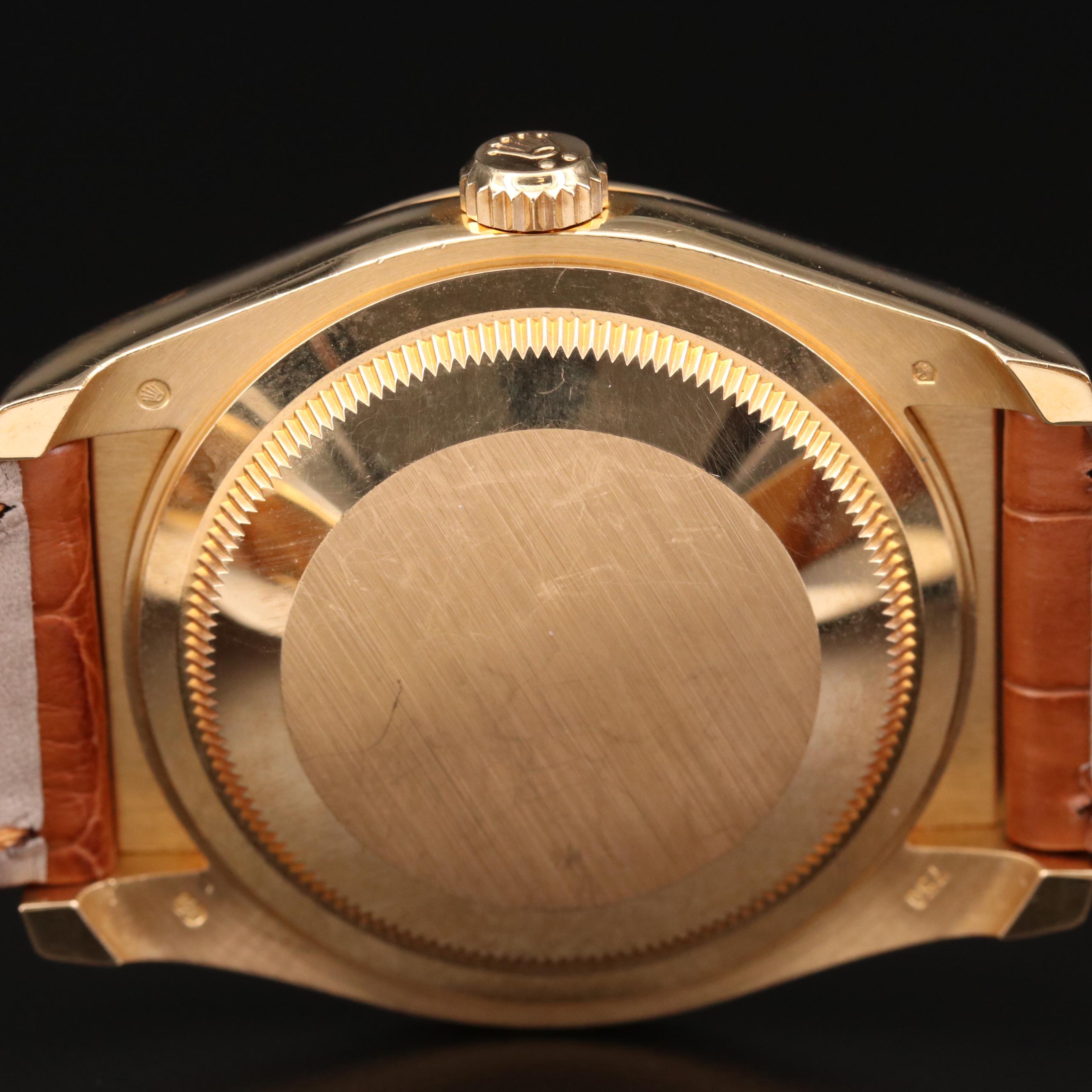 Rolex Datejust 116138 18K Yellow Gold Automatic Watch