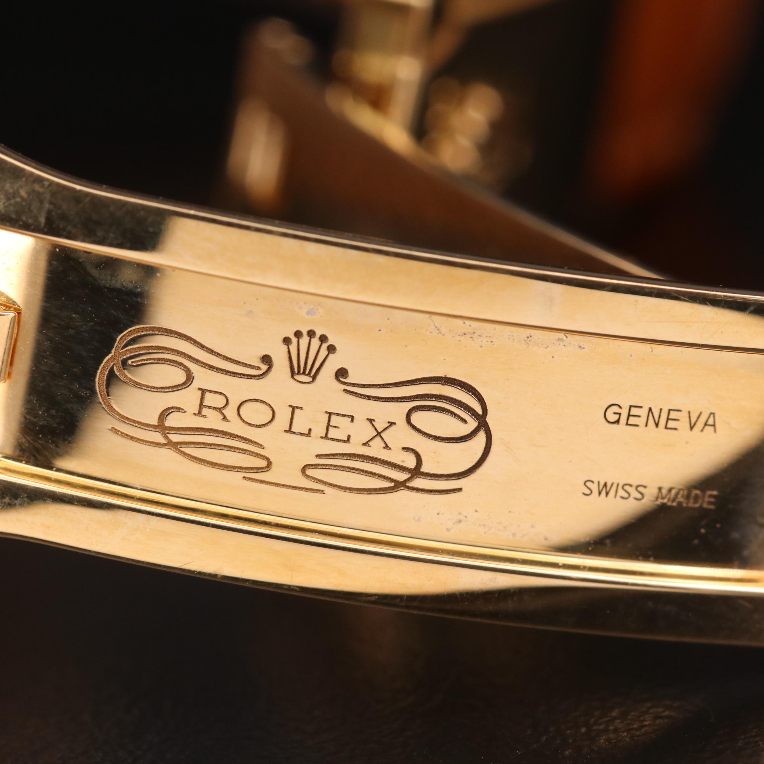 Rolex Datejust 116138 18K Yellow Gold Automatic Watch