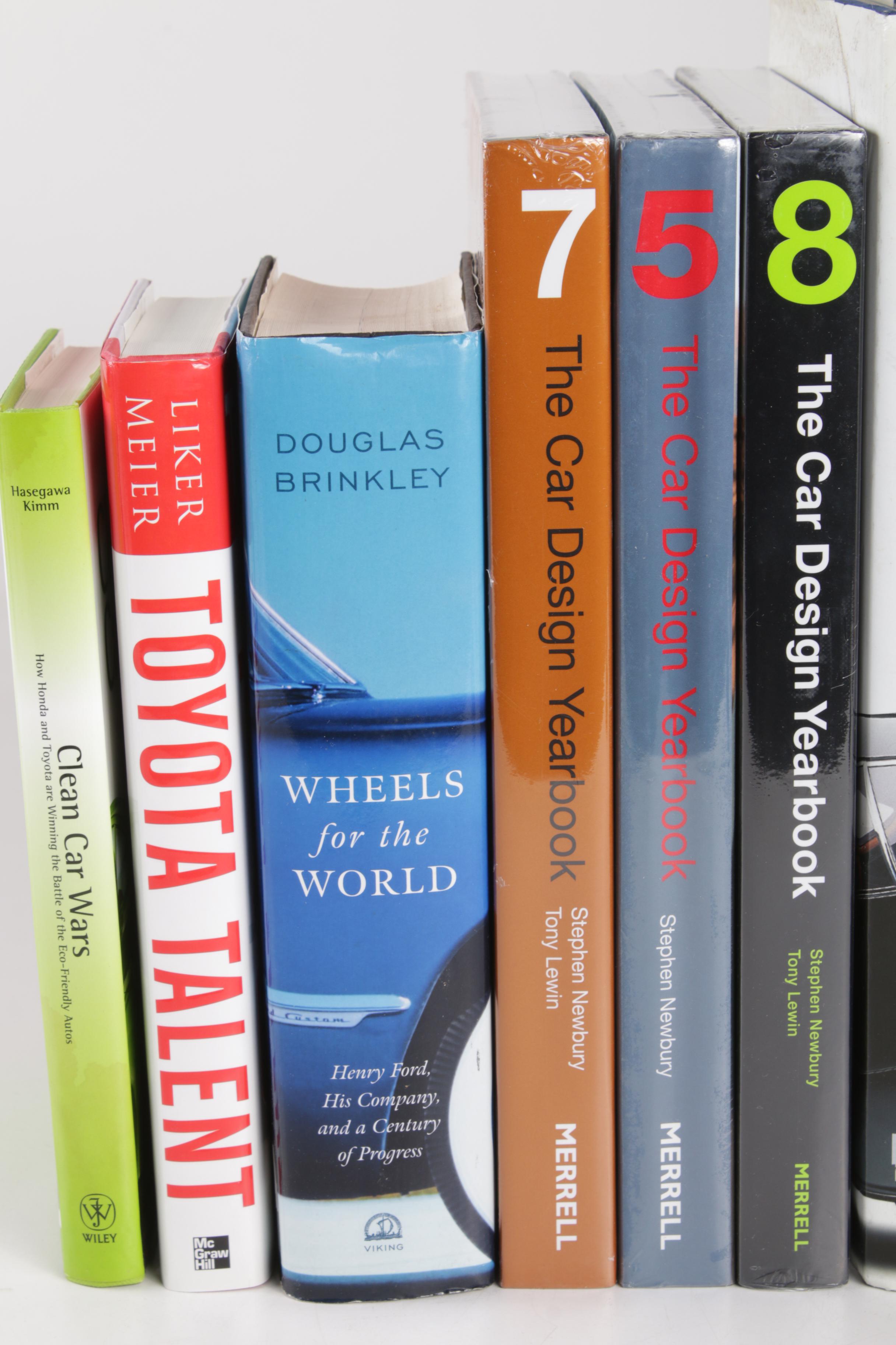 Alternative, Luxury, and Classic Car Design Books