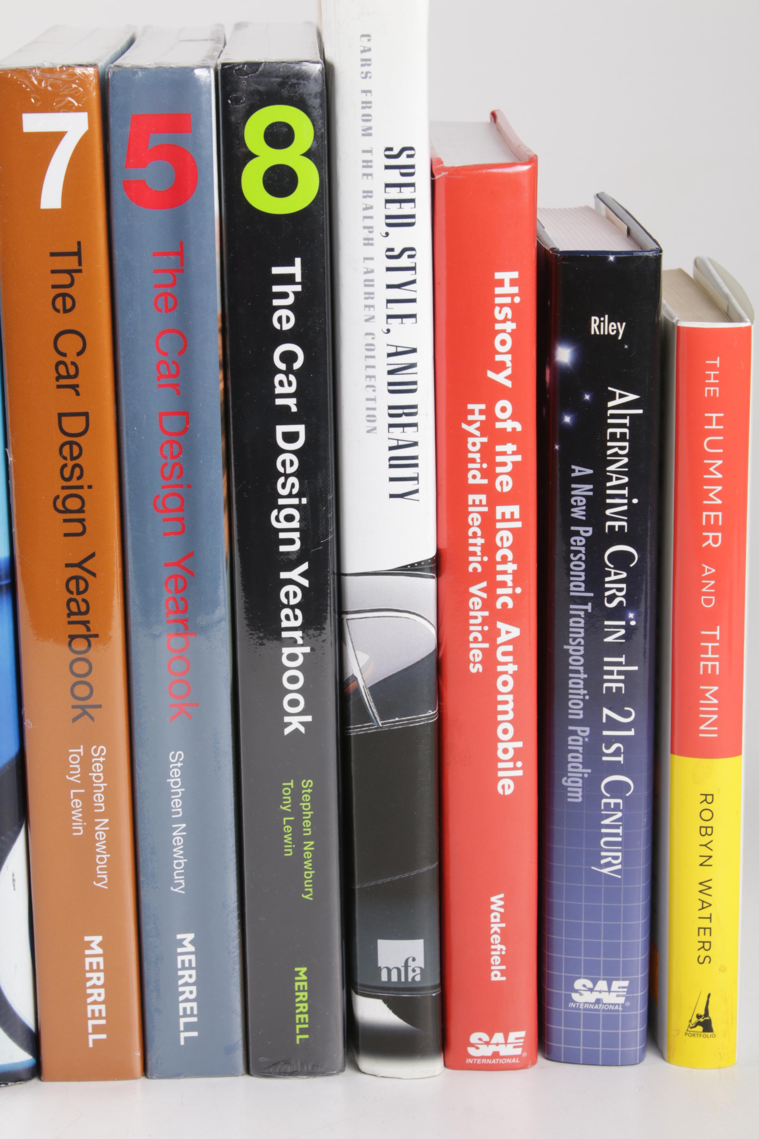 Alternative, Luxury, and Classic Car Design Books