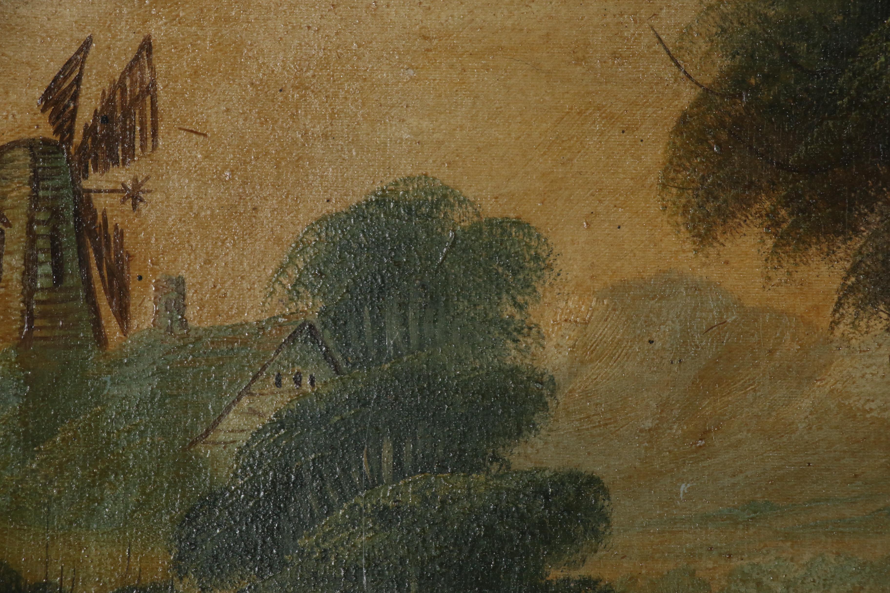 Oil Paintings of European Landscapes, Early 20th Century