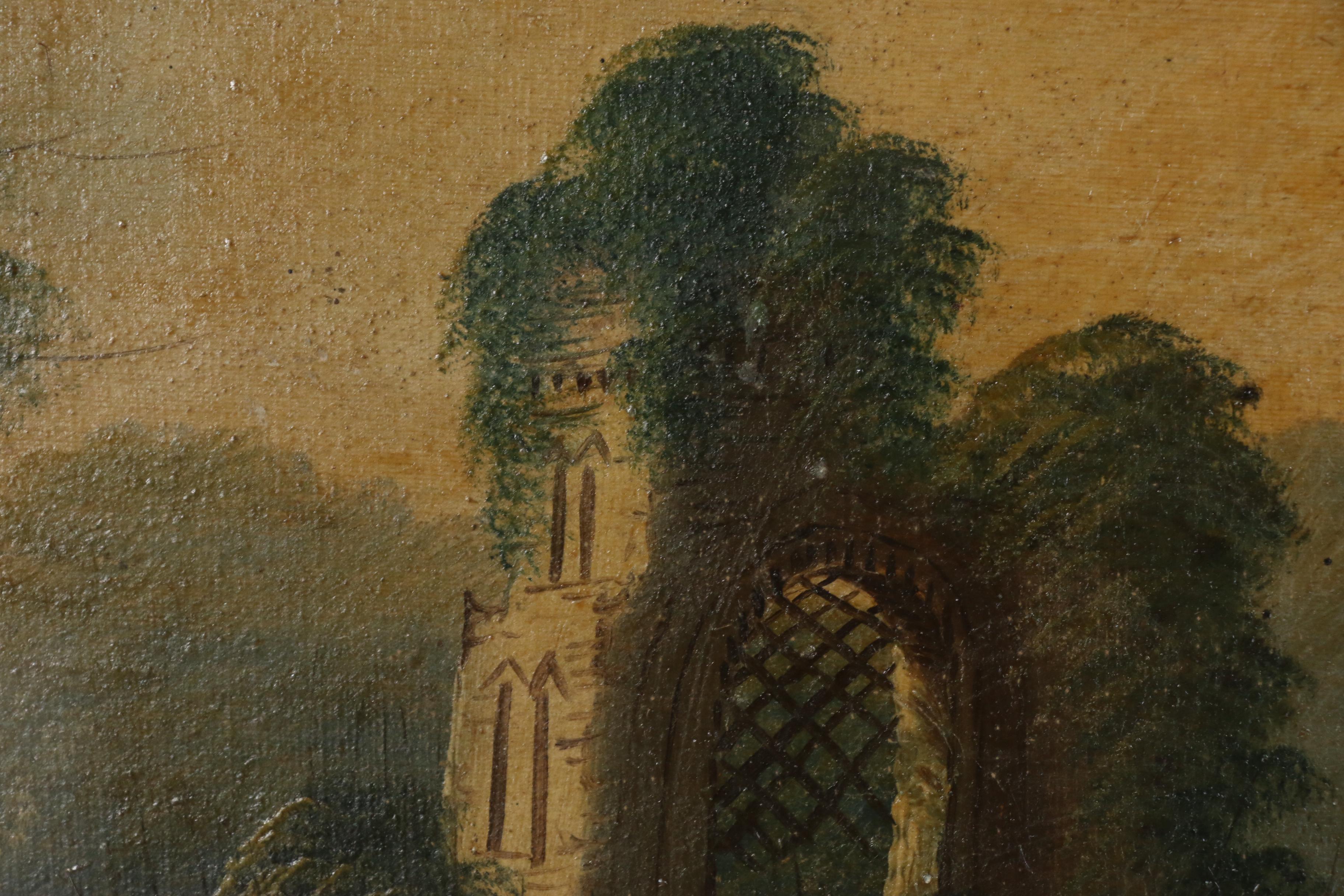 Oil Paintings of European Landscapes, Early 20th Century