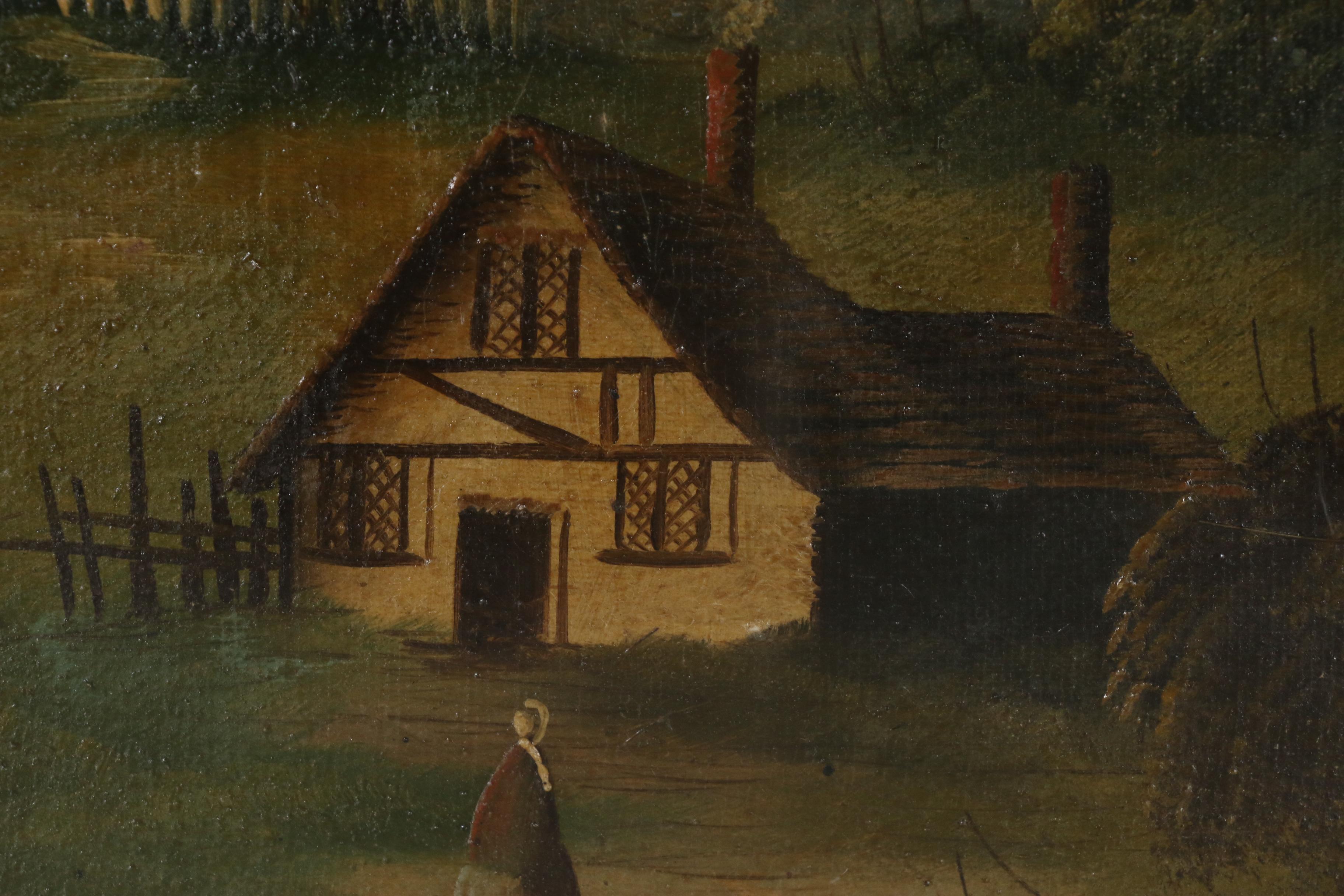 Oil Paintings of European Landscapes, Early 20th Century