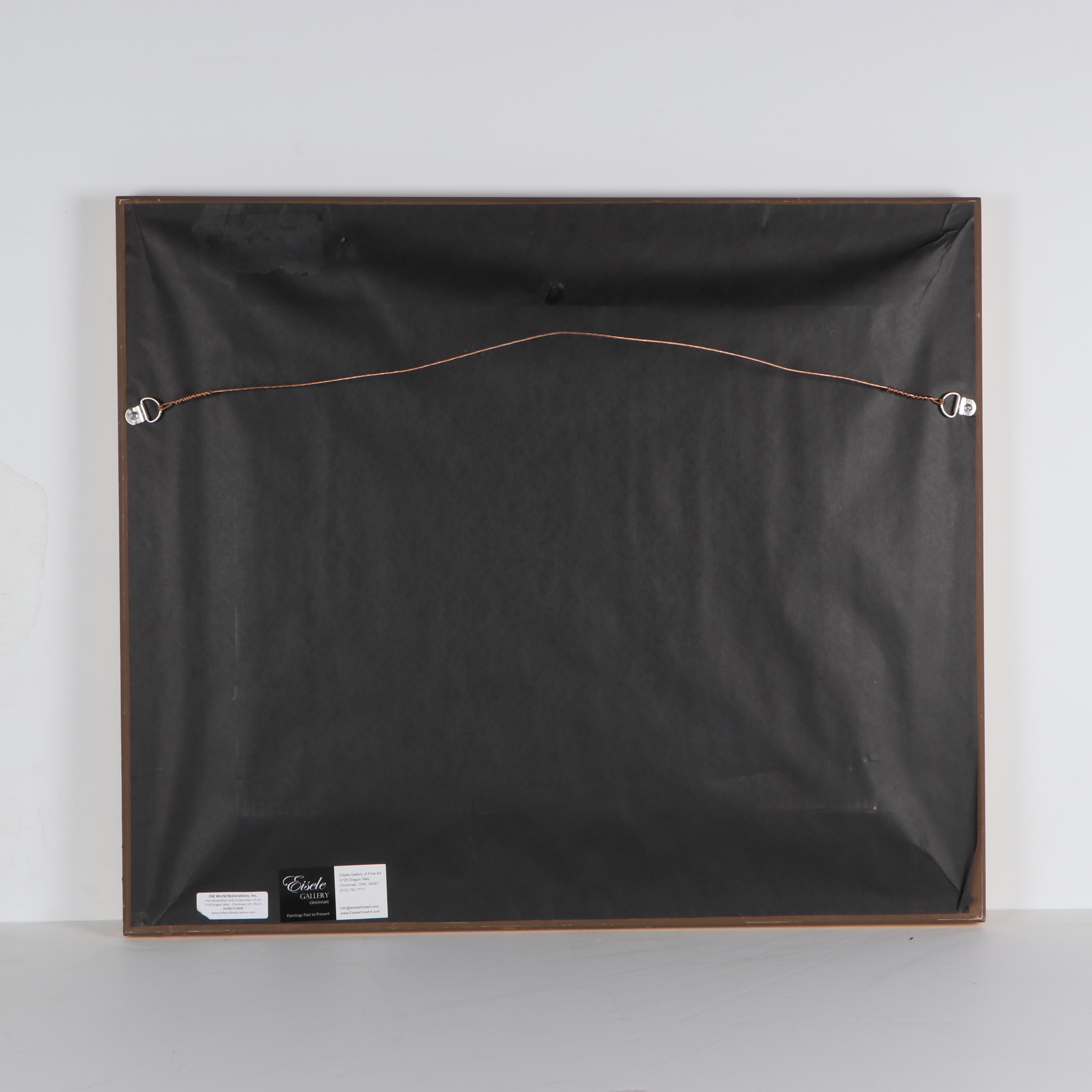 Lewis Henry Meakin Landscape Oil Painting "View of Sailboats and Coast"