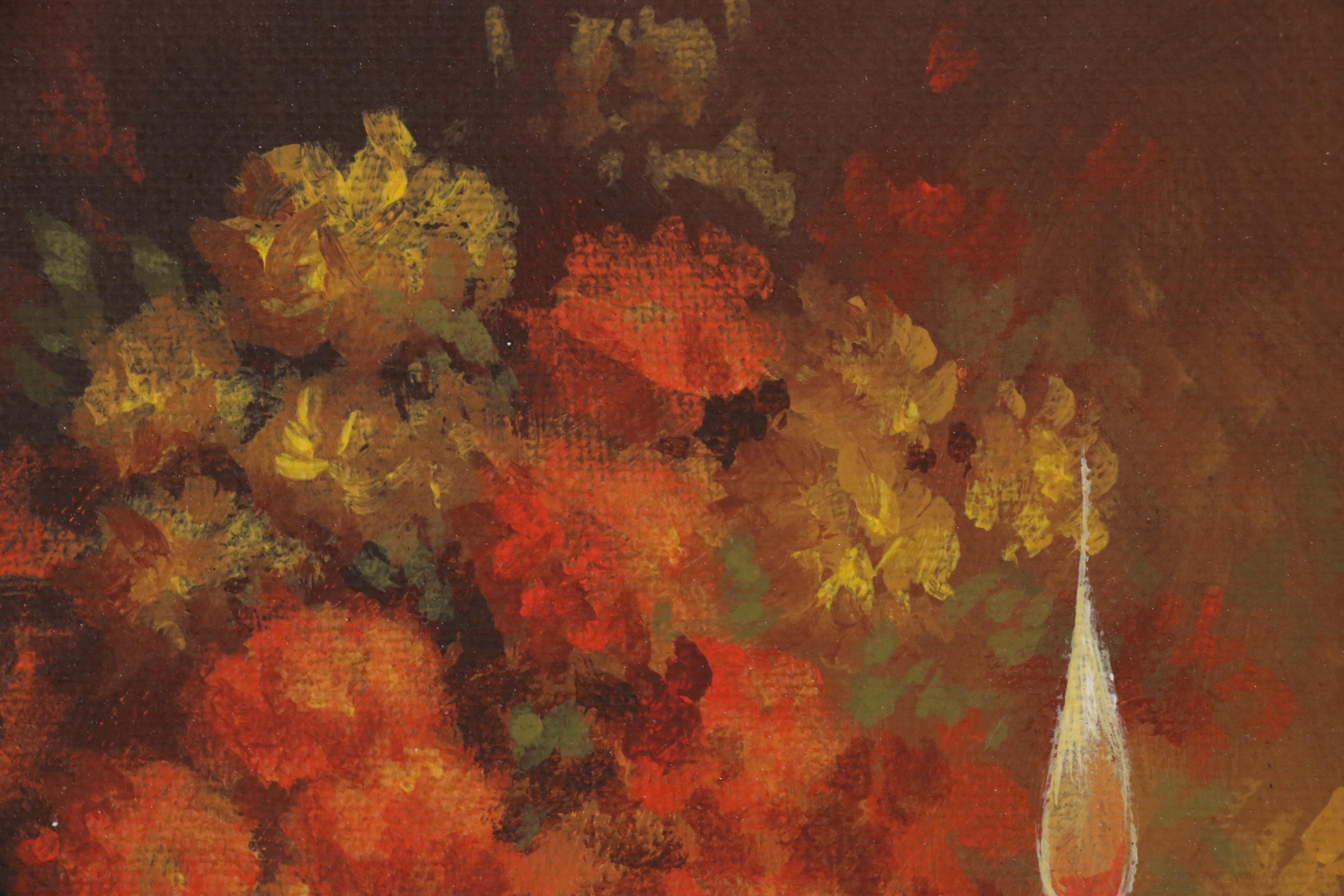 Ann McCutchen Still Life Oil Paintings, Mid 20th Century