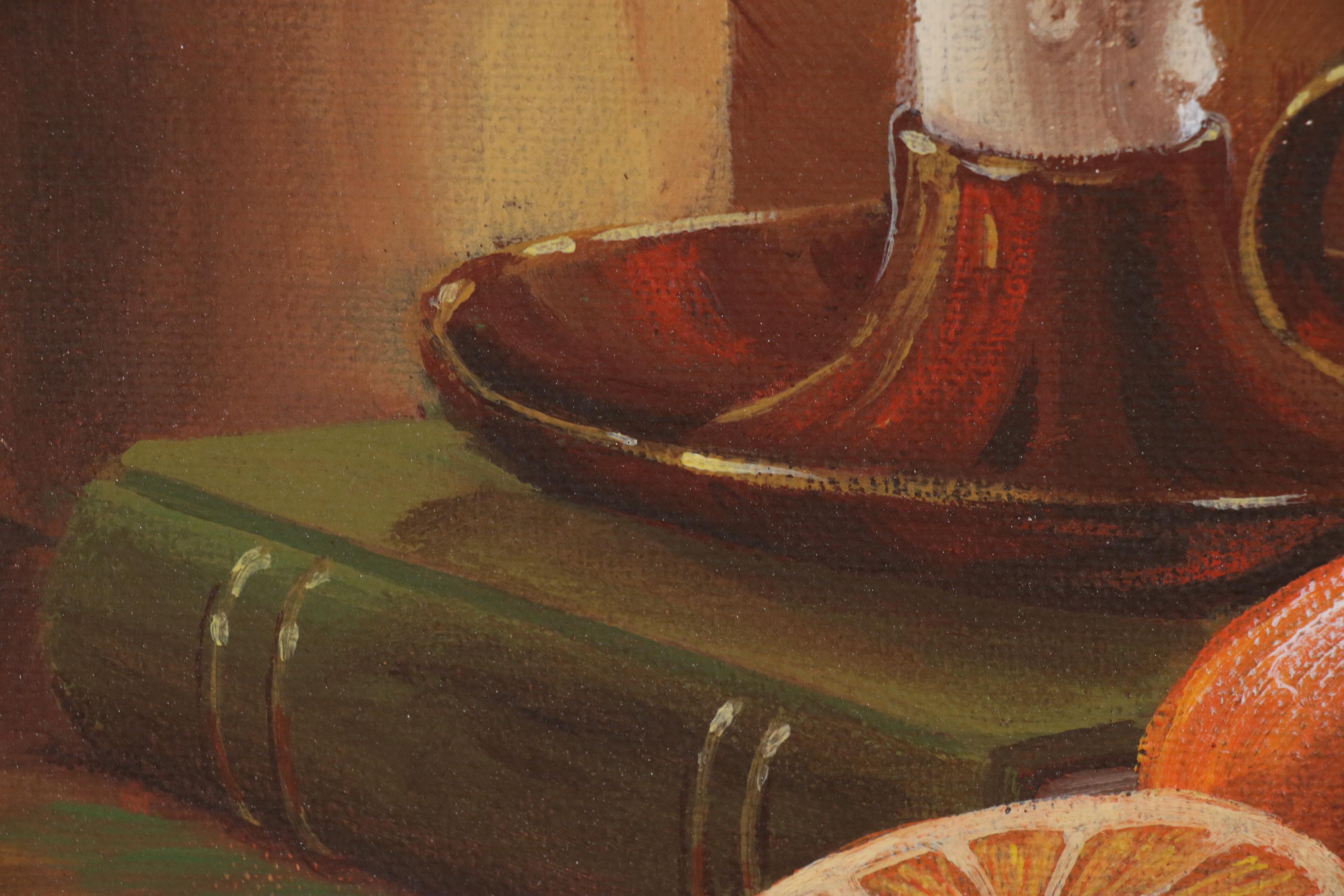 Ann McCutchen Still Life Oil Paintings, Mid 20th Century