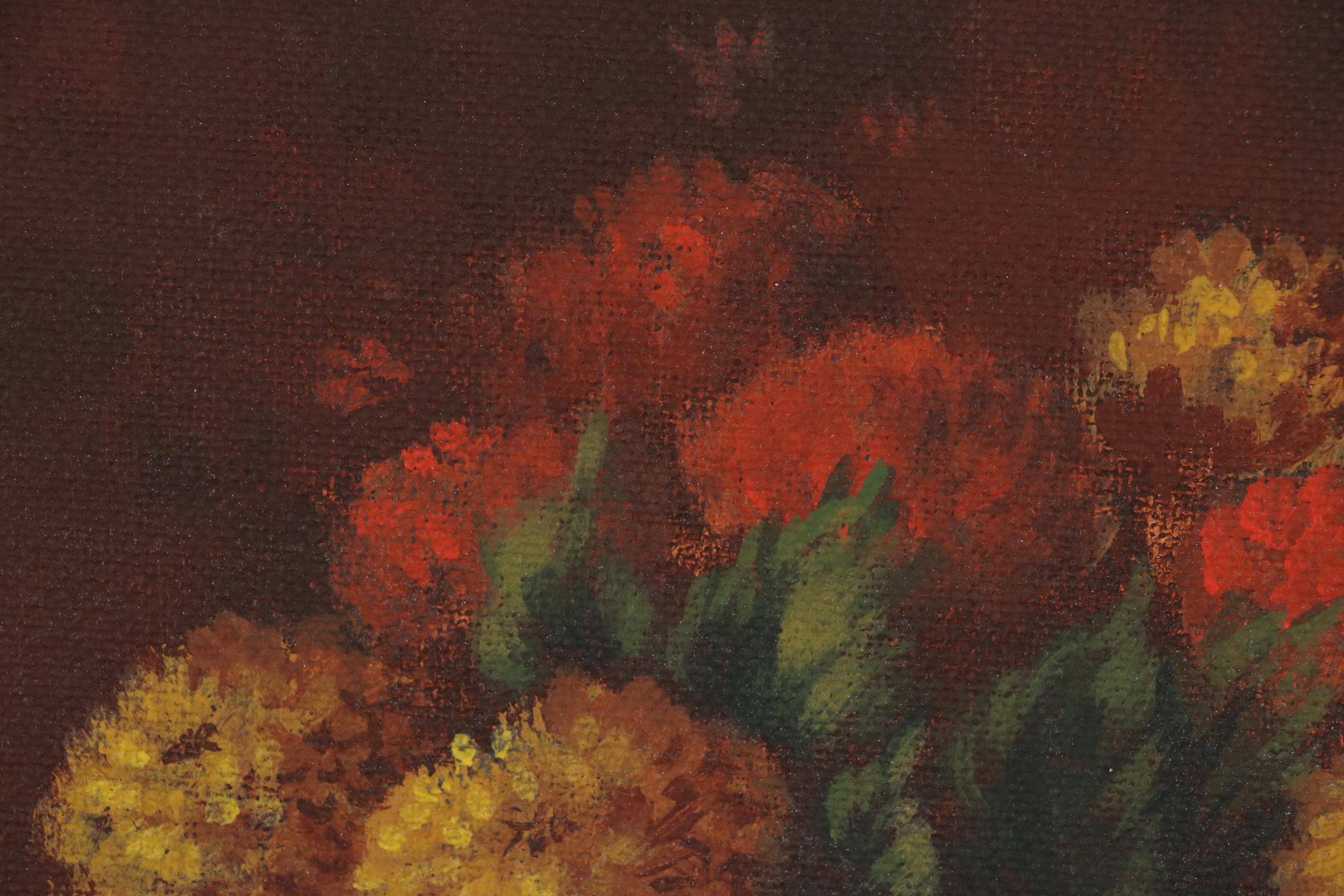 Ann McCutchen Still Life Oil Paintings, Mid 20th Century