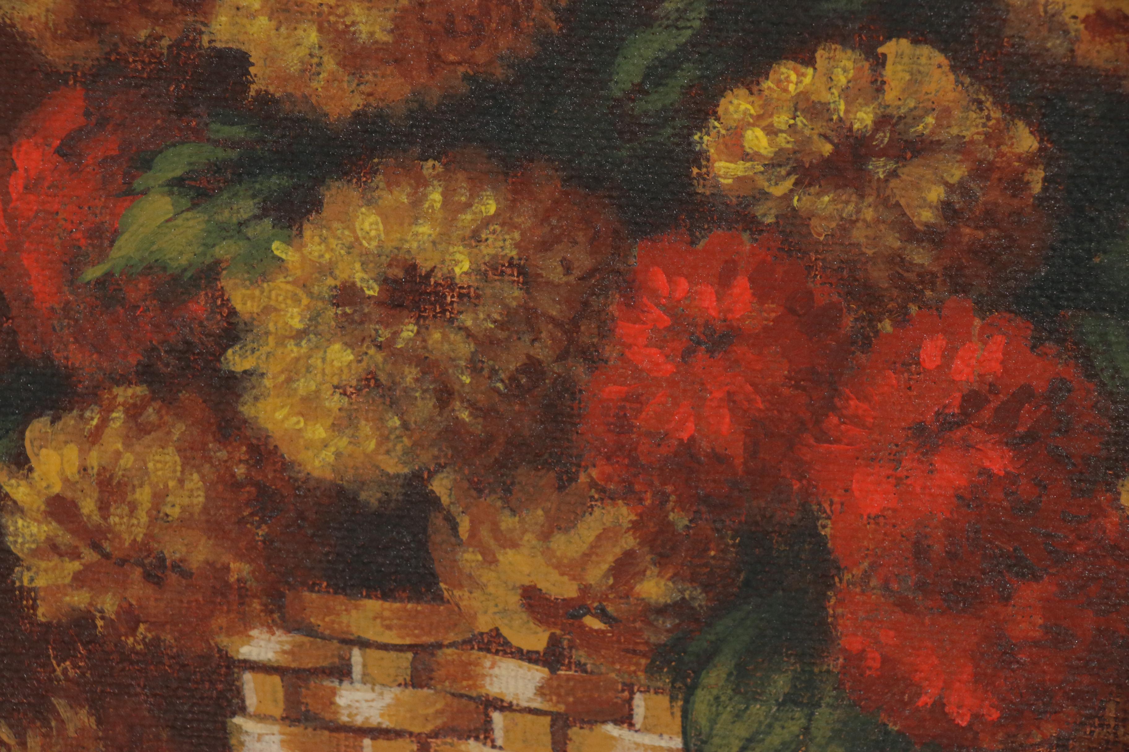 Ann McCutchen Still Life Oil Paintings, Mid 20th Century