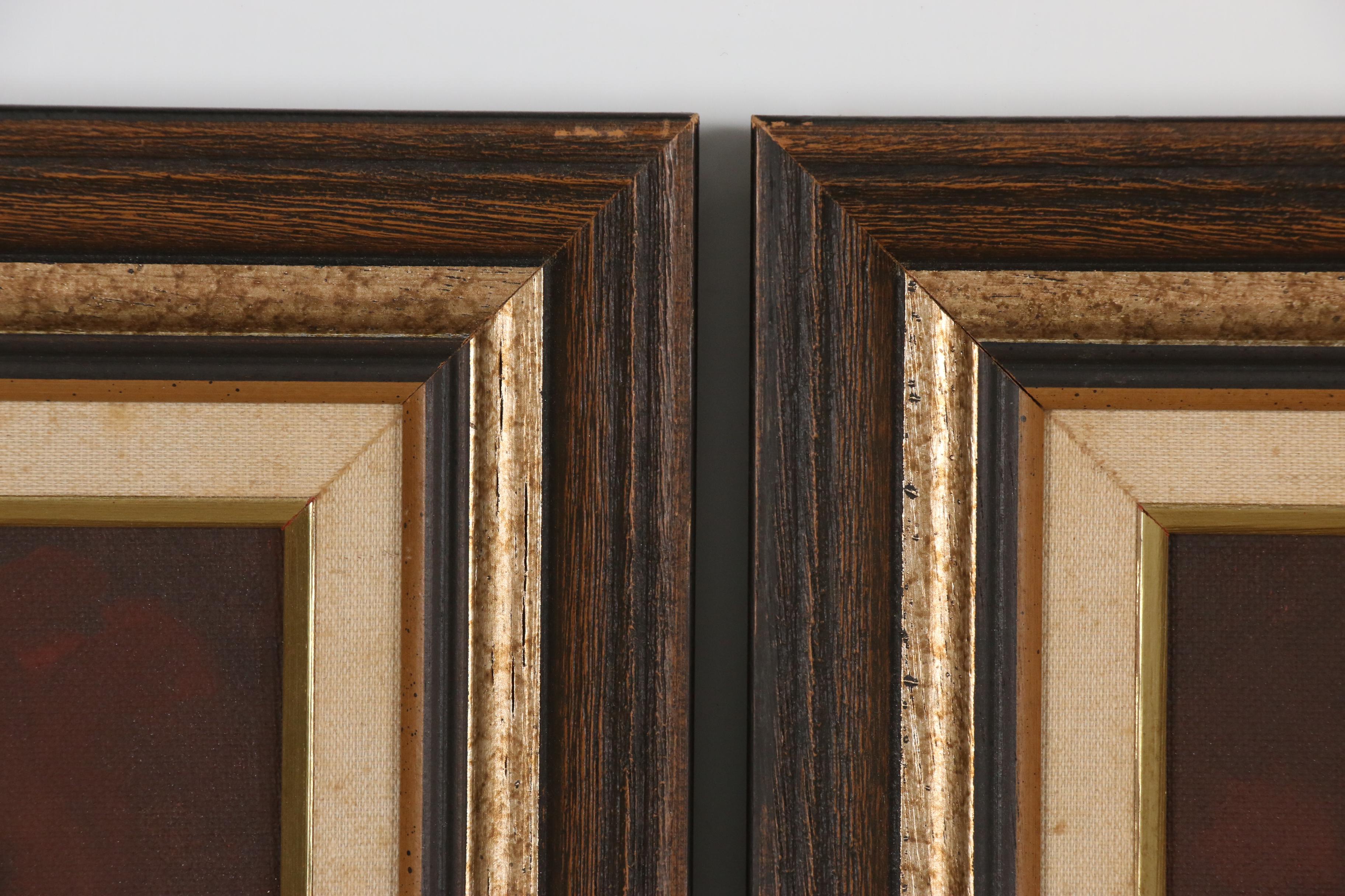 Ann McCutchen Still Life Oil Paintings, Mid 20th Century