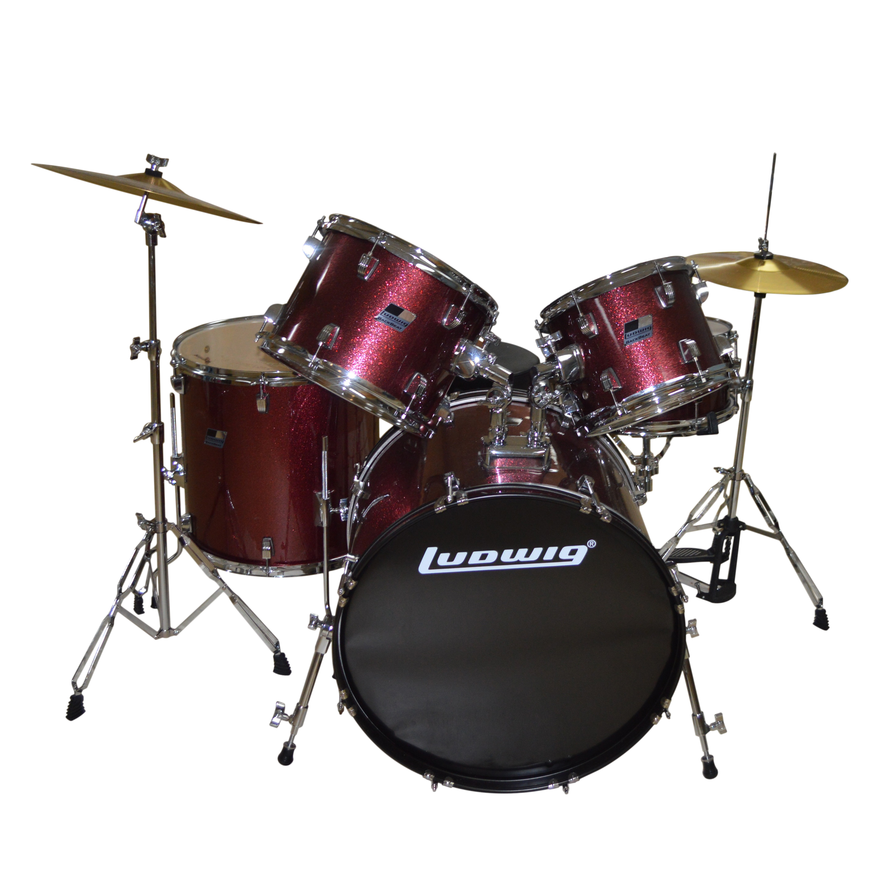 Ludwig Backbeat Drum Set