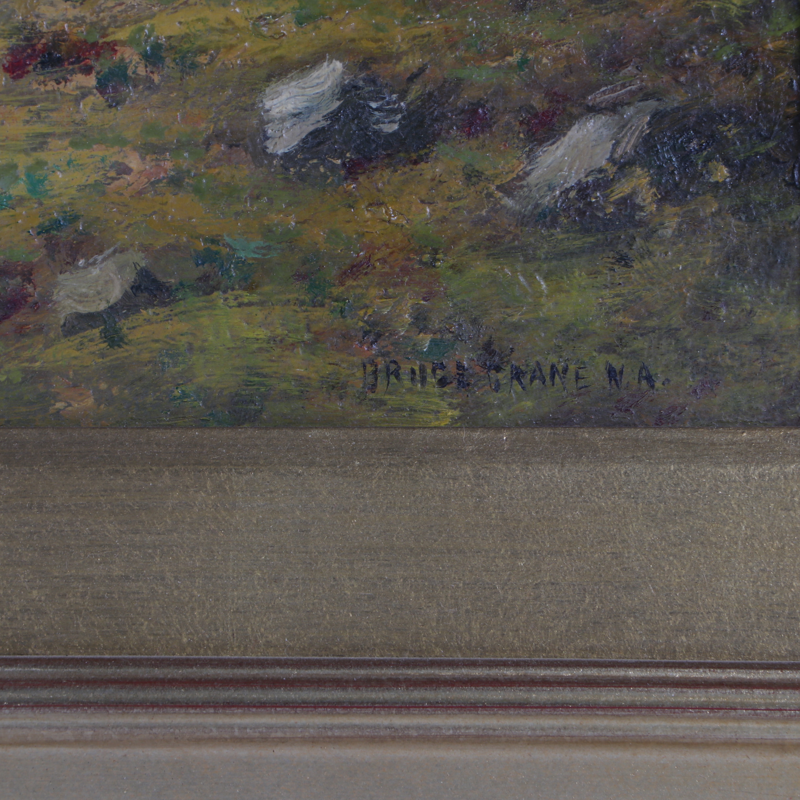 Bruce Crane Oil Painting "Prospect Mountain Lake George, N.Y"