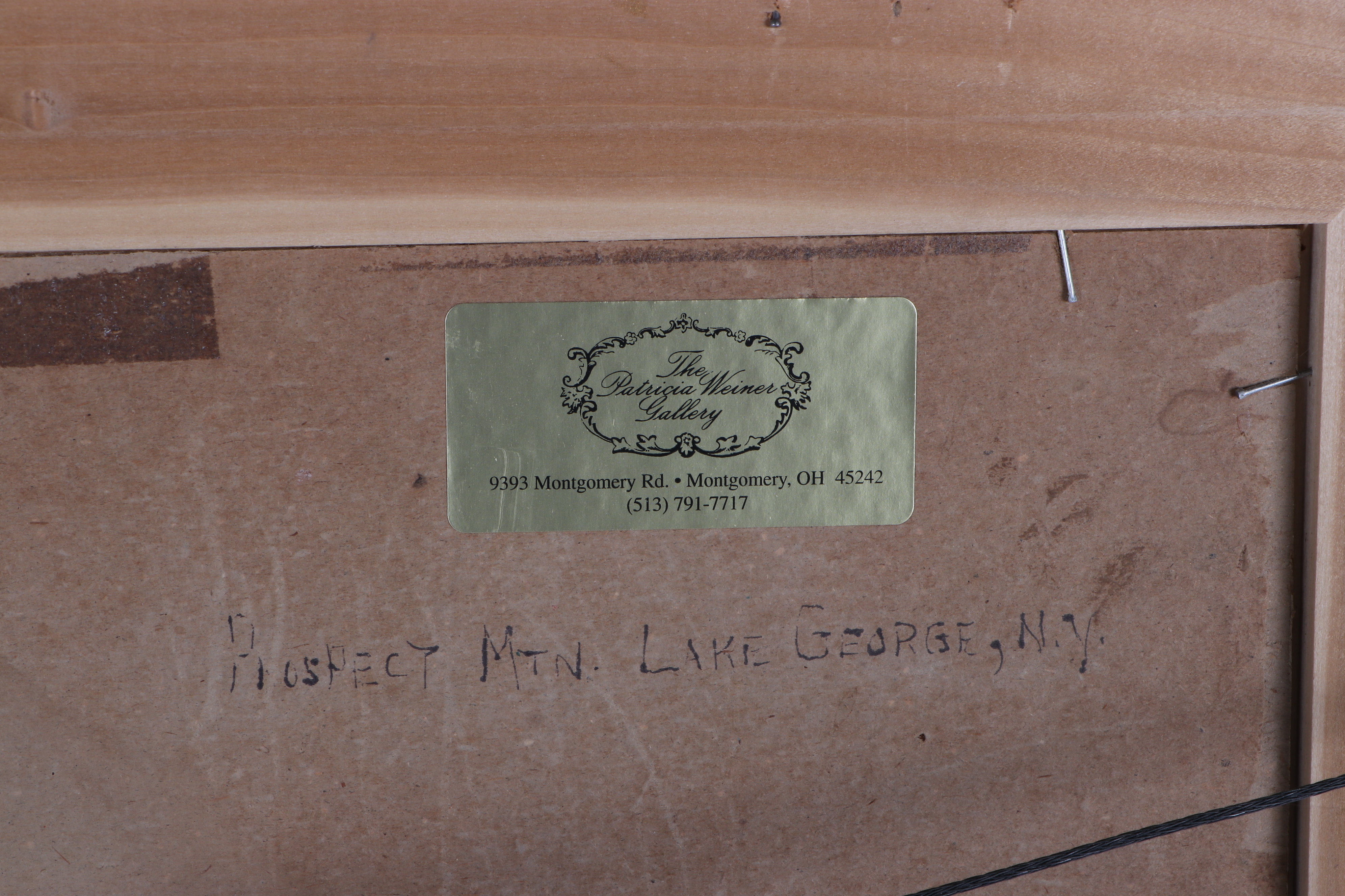 Bruce Crane Oil Painting "Prospect Mountain Lake George, N.Y"