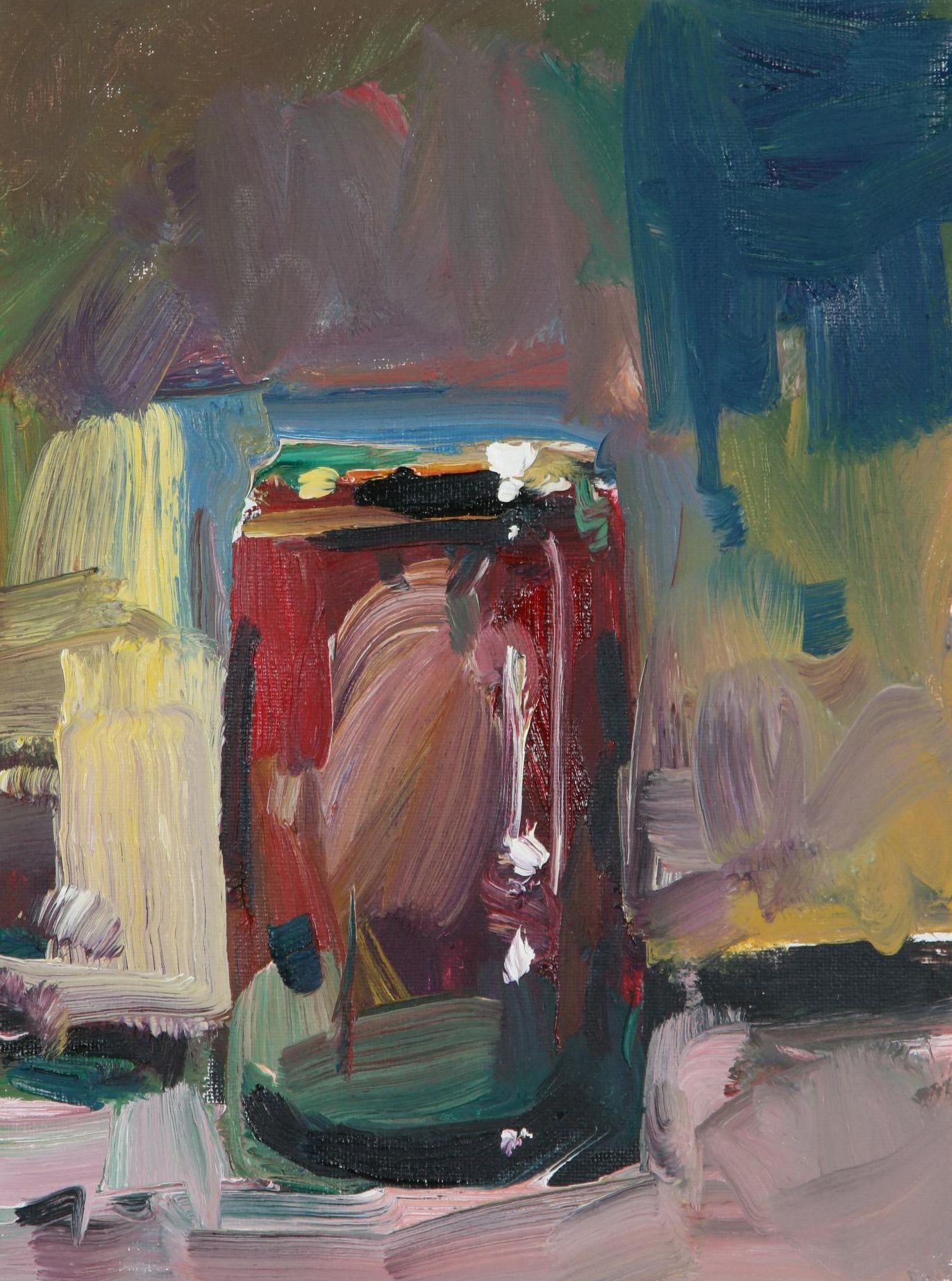 Jose Trujillo Oil Painting "The Jam Jar"