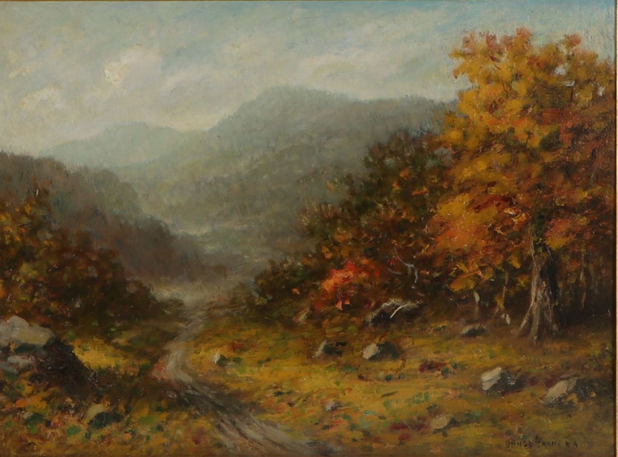 Bruce Crane Oil Painting "Prospect Mountain Lake George, N.Y"