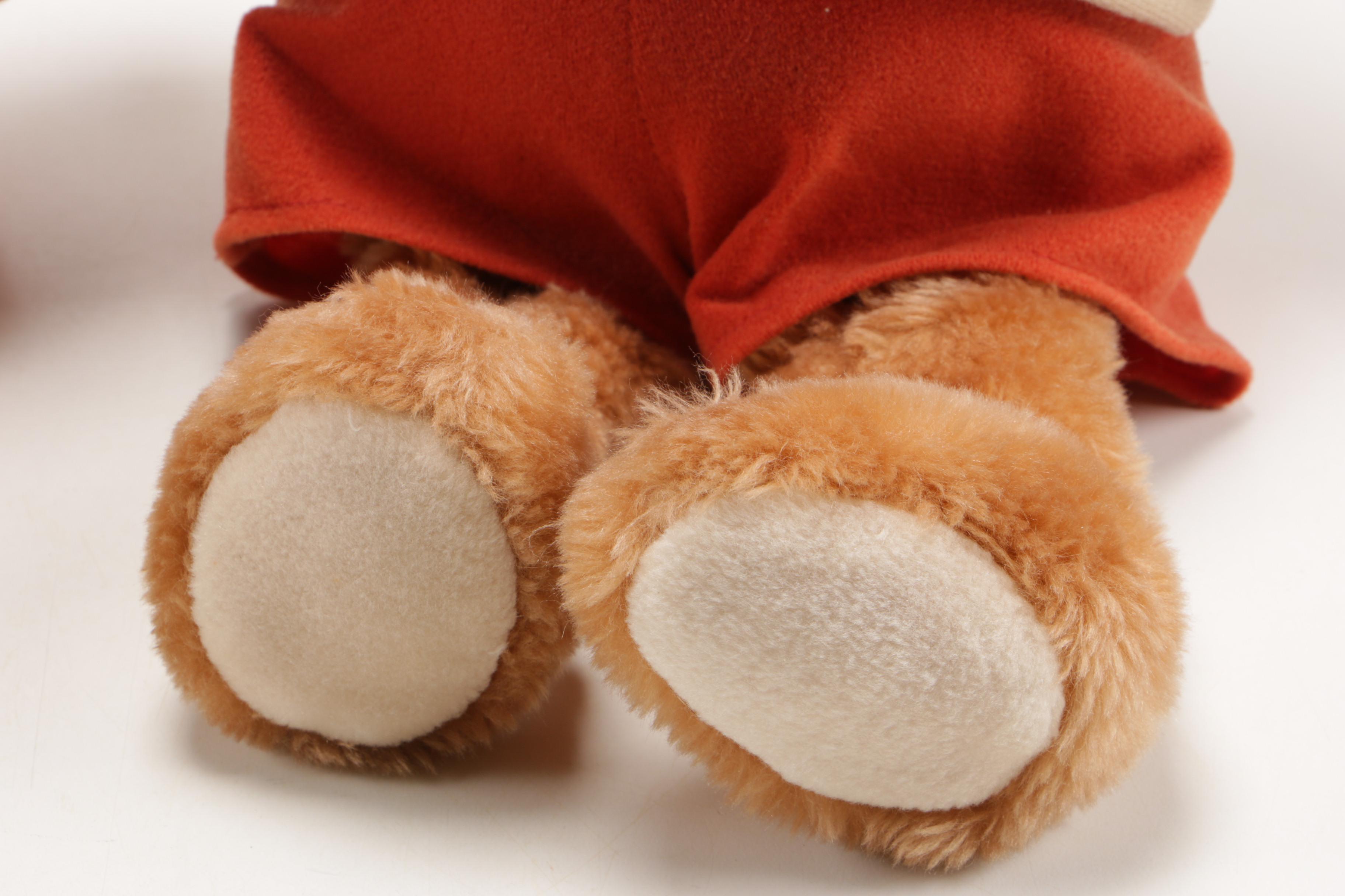 Teddy Ruxpin with the "Airship Adventure" Cassette and Other Teddy Ruxpin