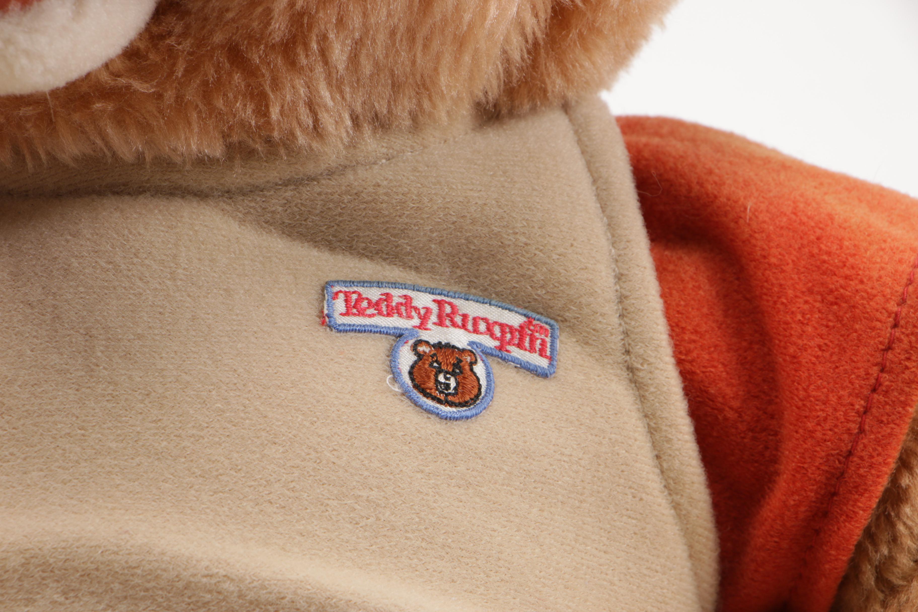 Teddy Ruxpin with the "Airship Adventure" Cassette and Other Teddy Ruxpin