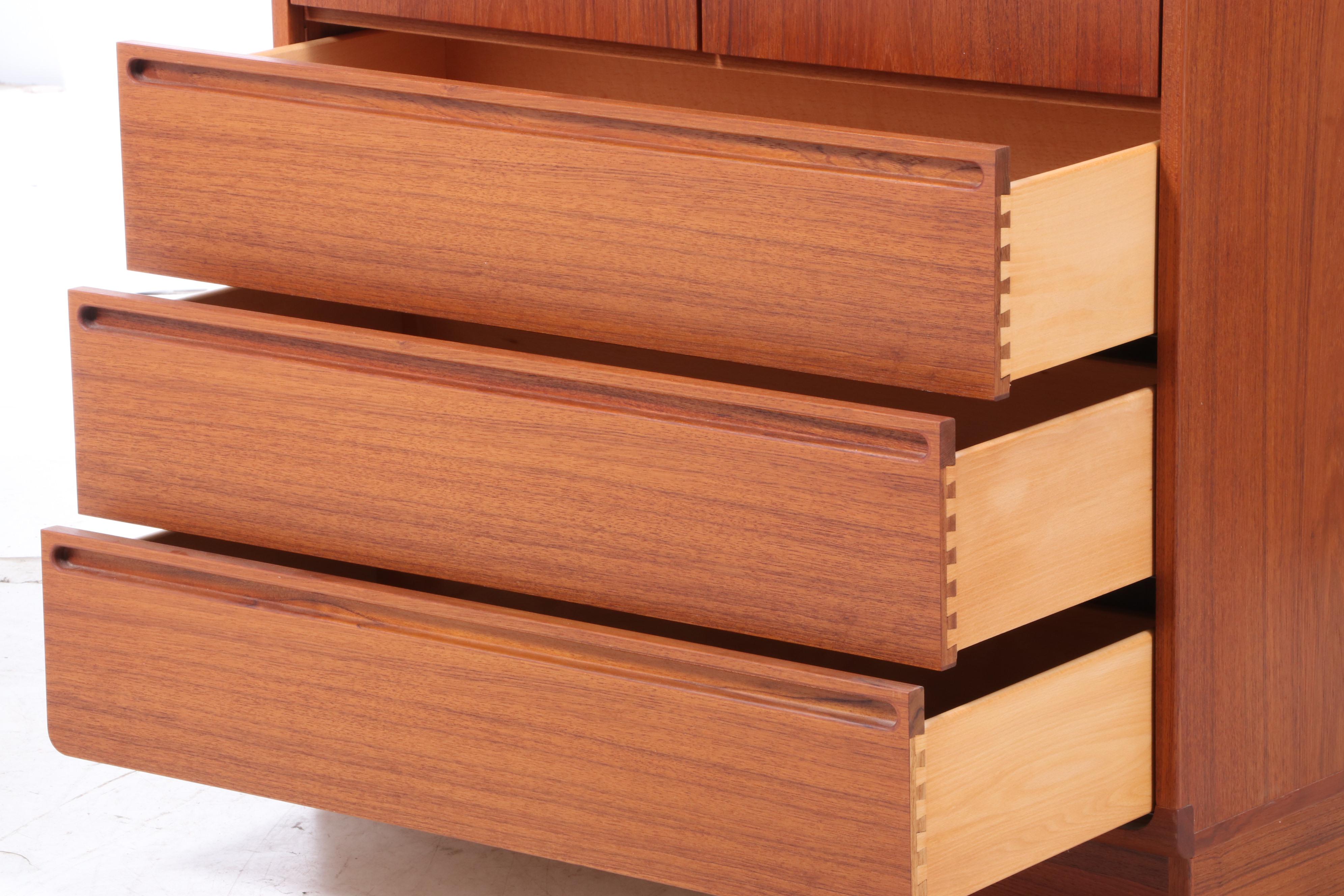 Danish Torring Teak Armoire