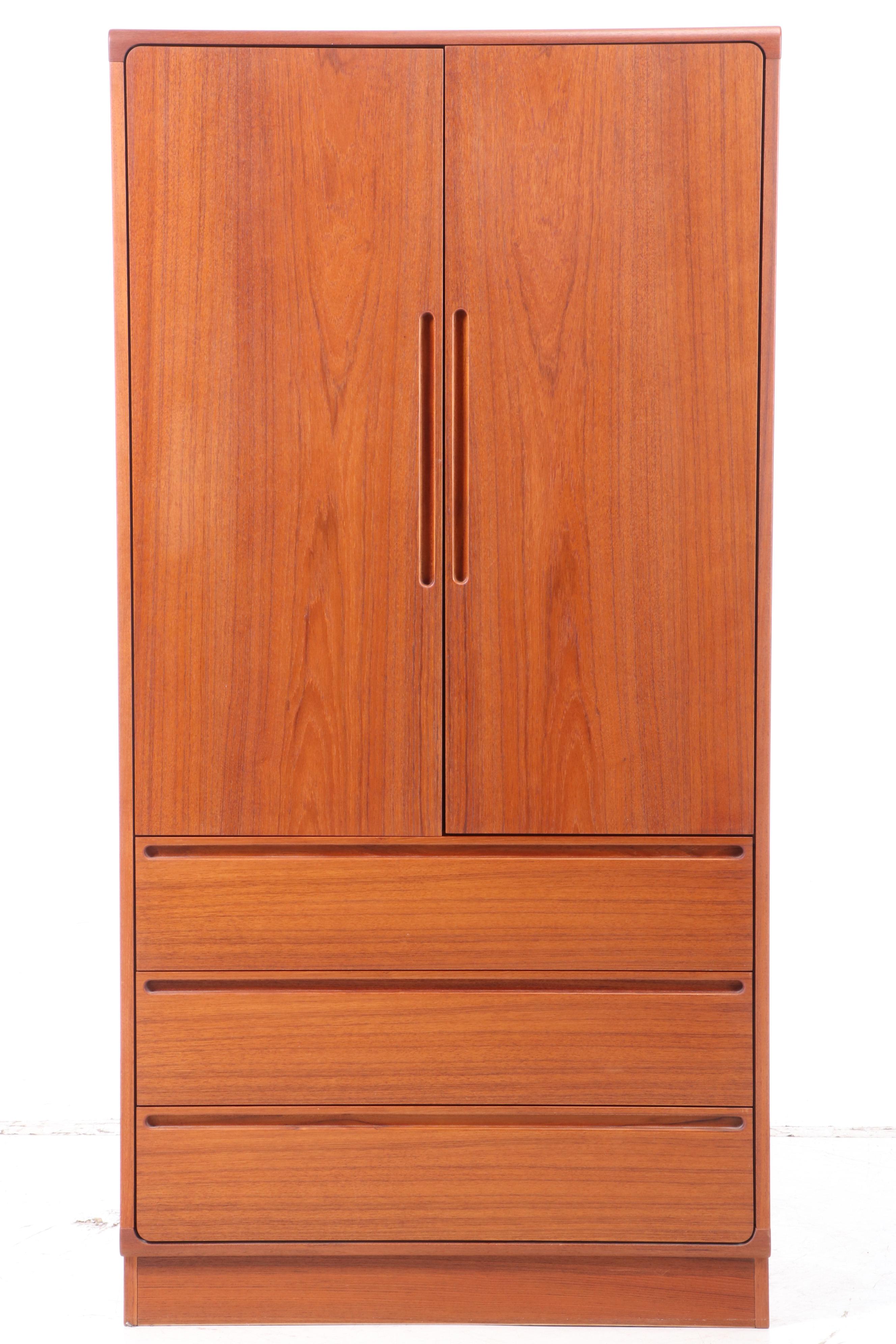Danish Torring Teak Armoire