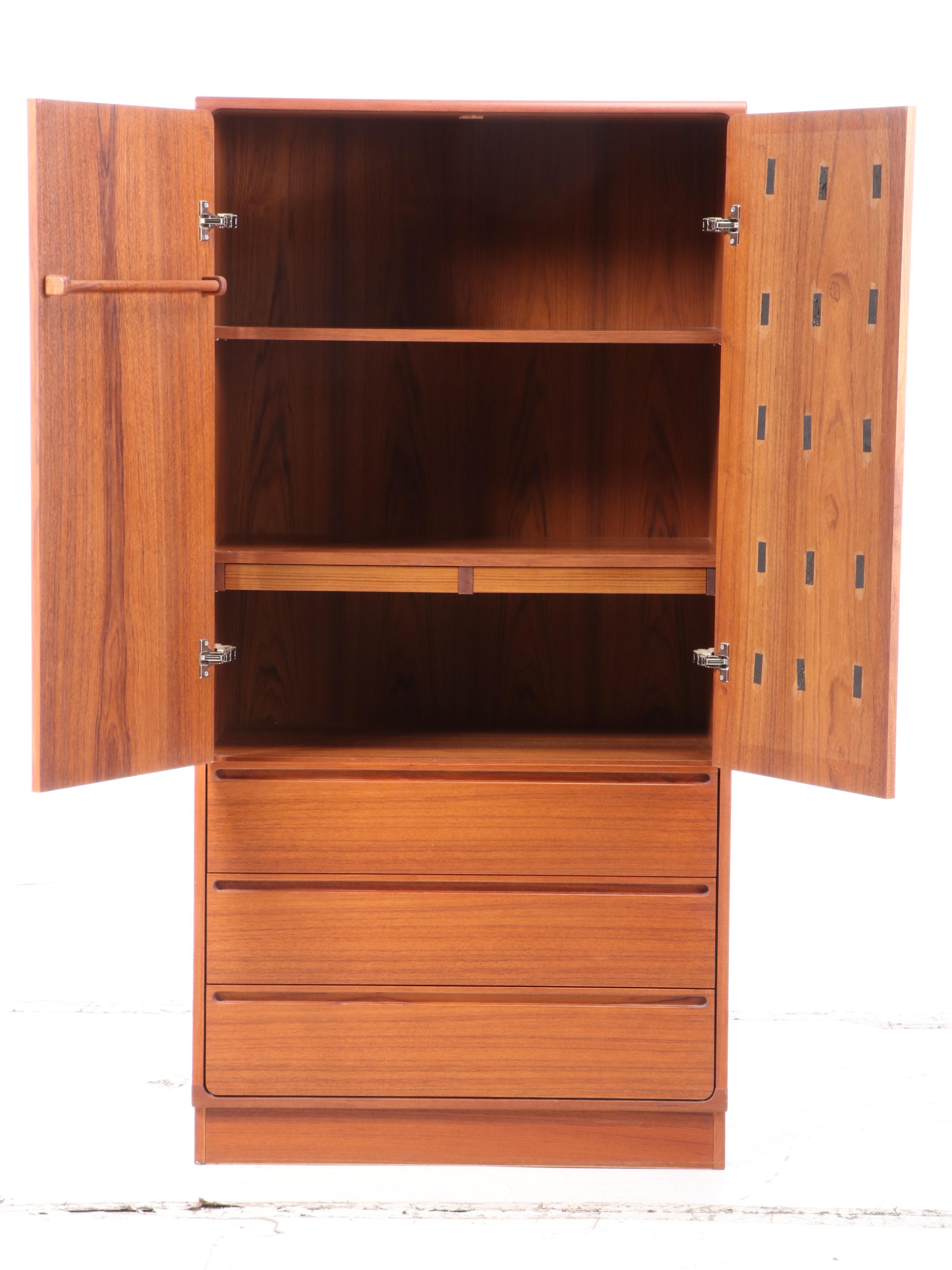 Danish Torring Teak Armoire