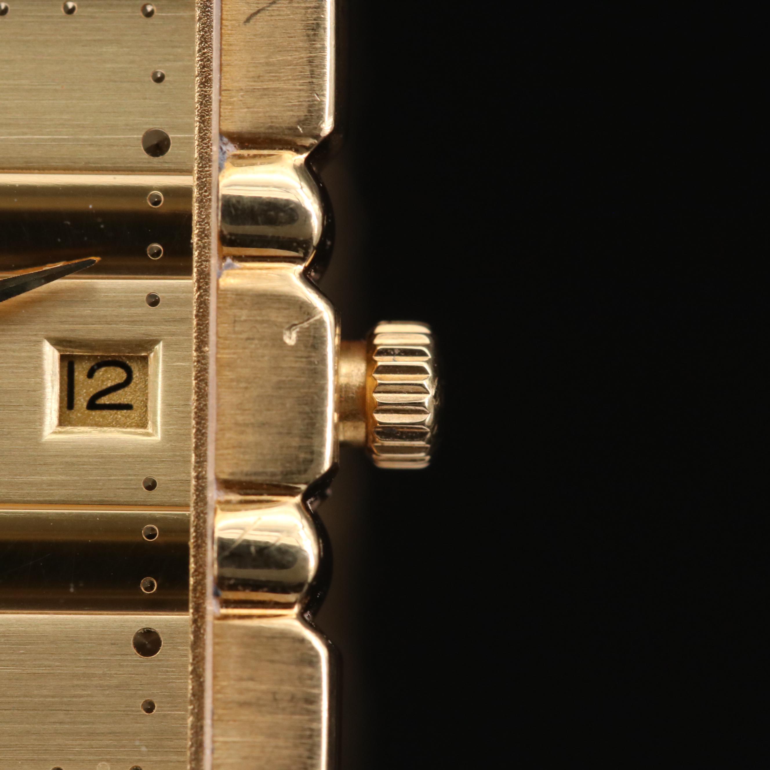 Piaget Polo Perpetual Calendar 18K Gold Quartz Watch