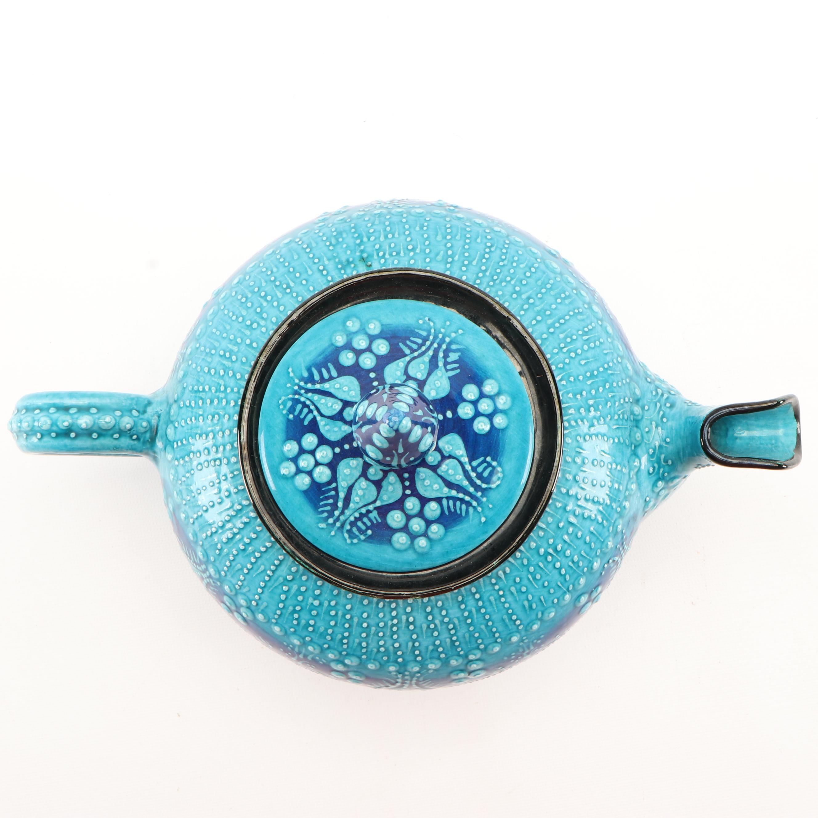 Chez Galip Turkish Art Pottery Tea Set