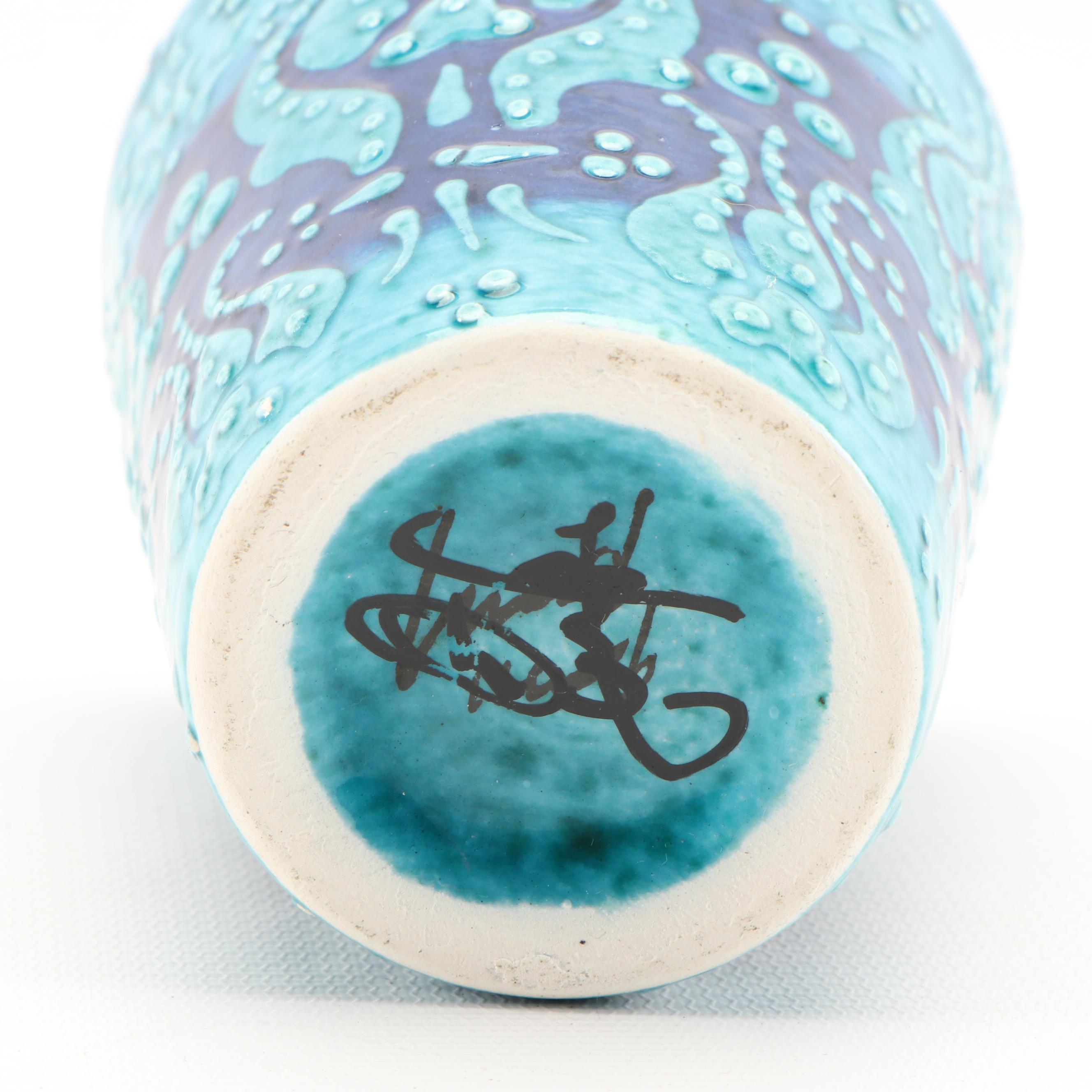 Chez Galip Turkish Art Pottery Tea Set