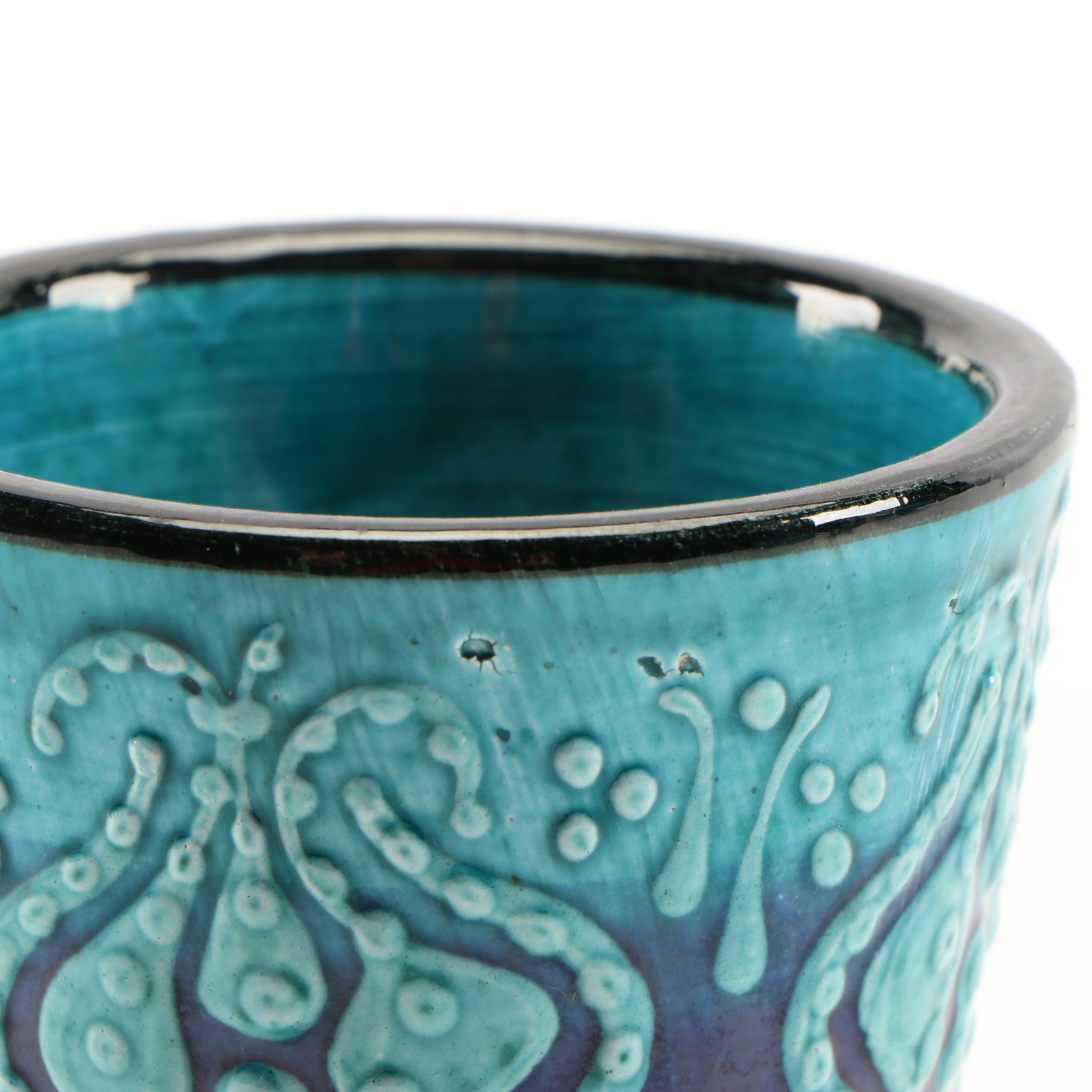 Chez Galip Turkish Art Pottery Tea Set