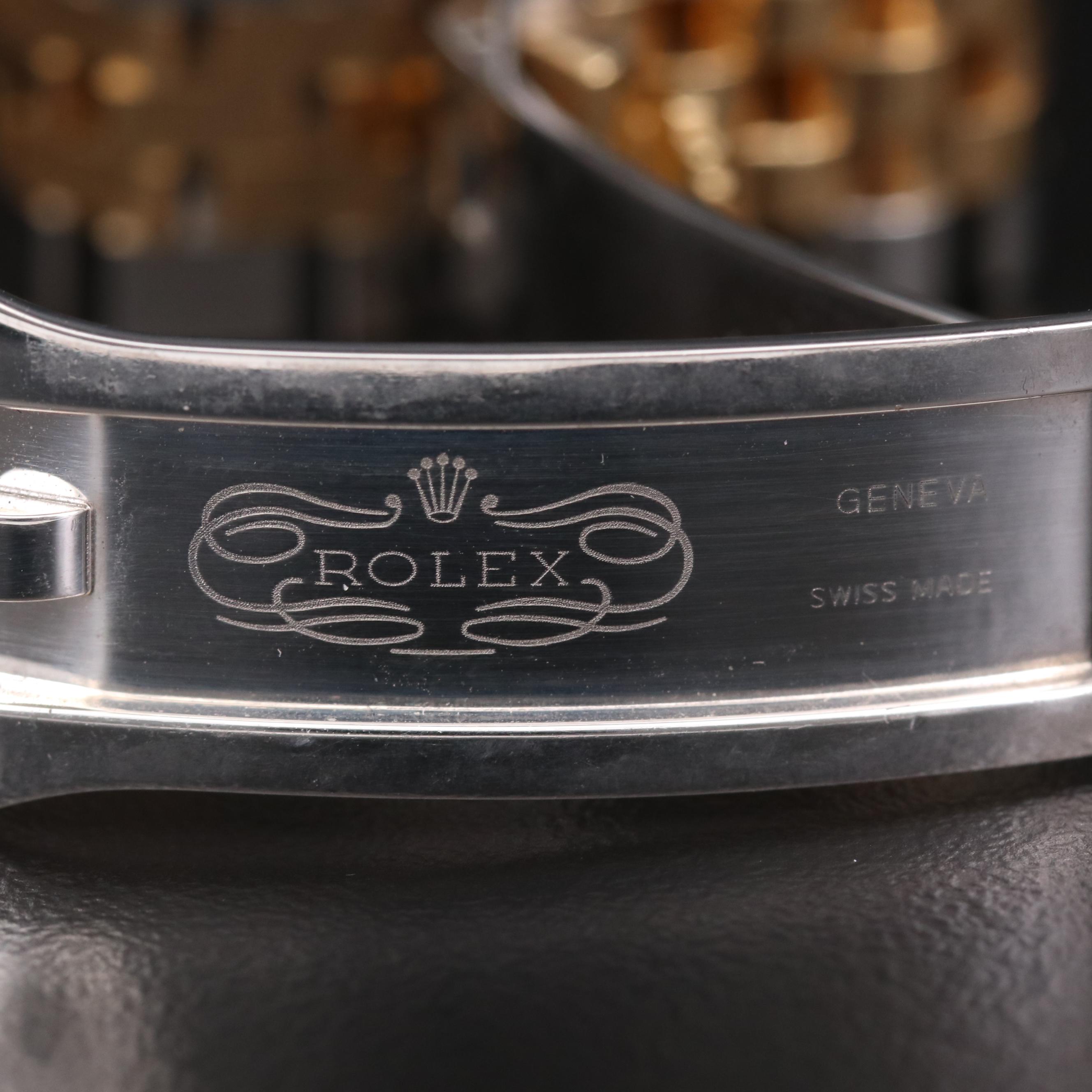 Rolex Datejust 18K Gold and Stainless Steel Watch, 2006