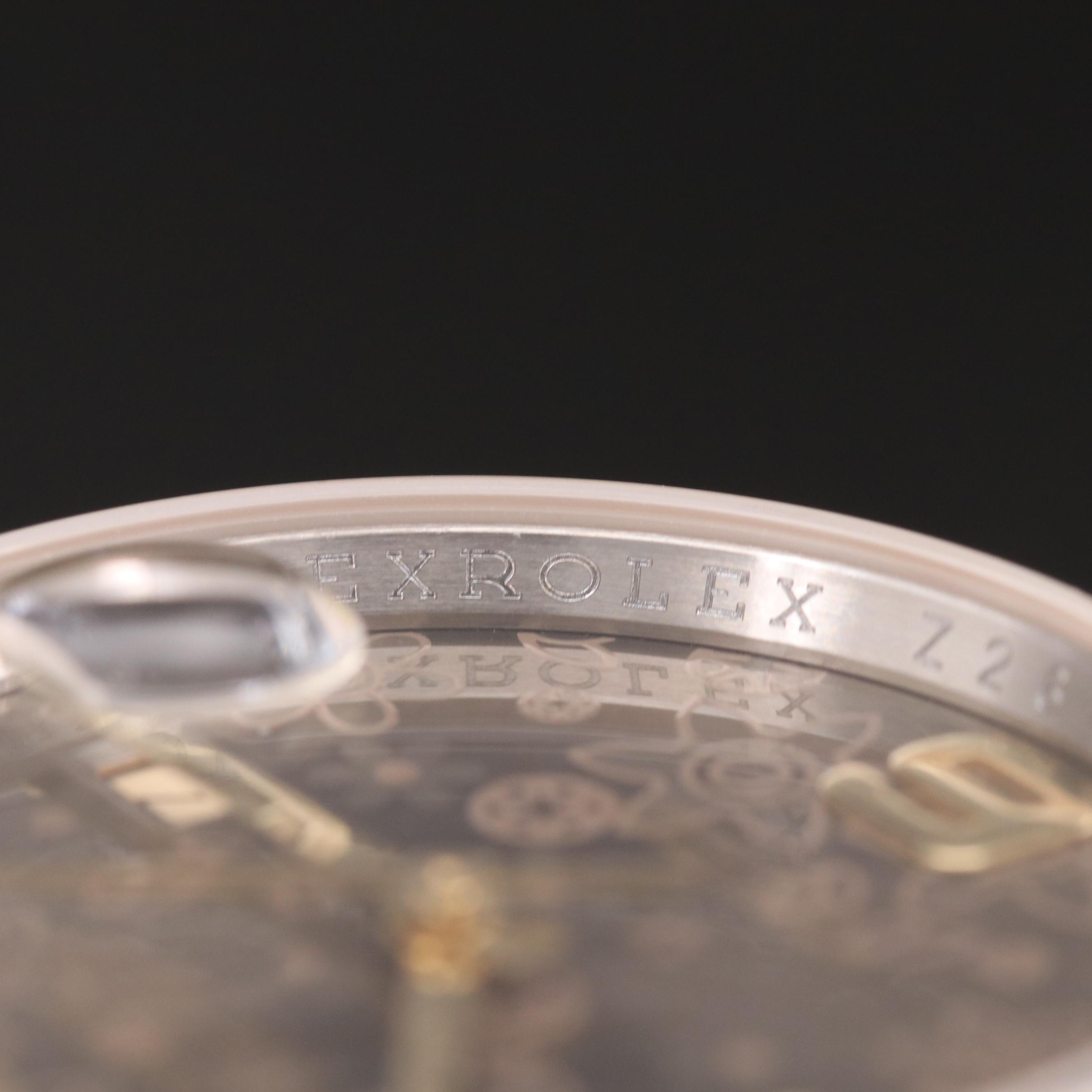 Rolex Datejust 18K Gold and Stainless Steel Watch, 2006