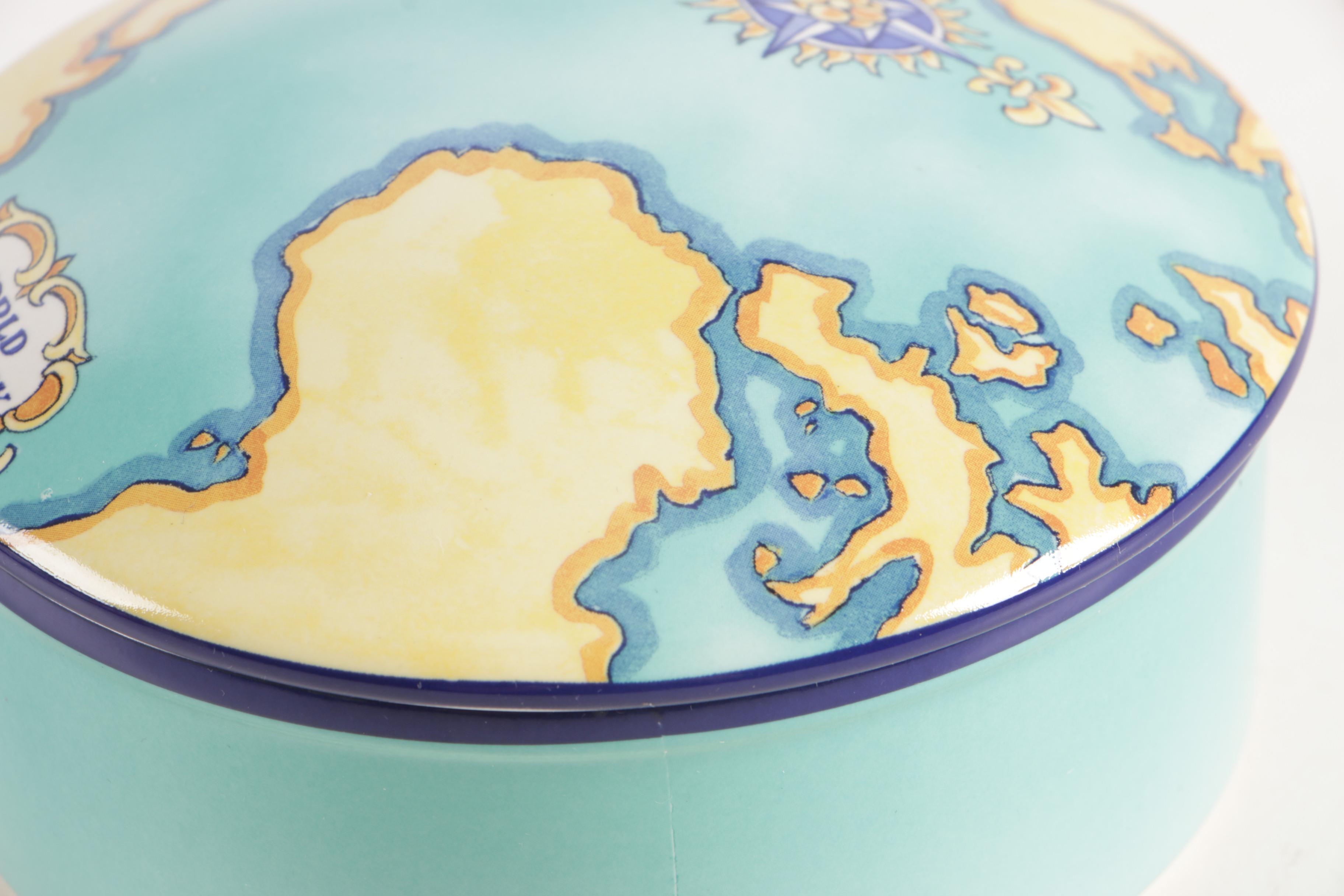 Tiffany & Co. For Tauk "World Discovery" Decorative Box