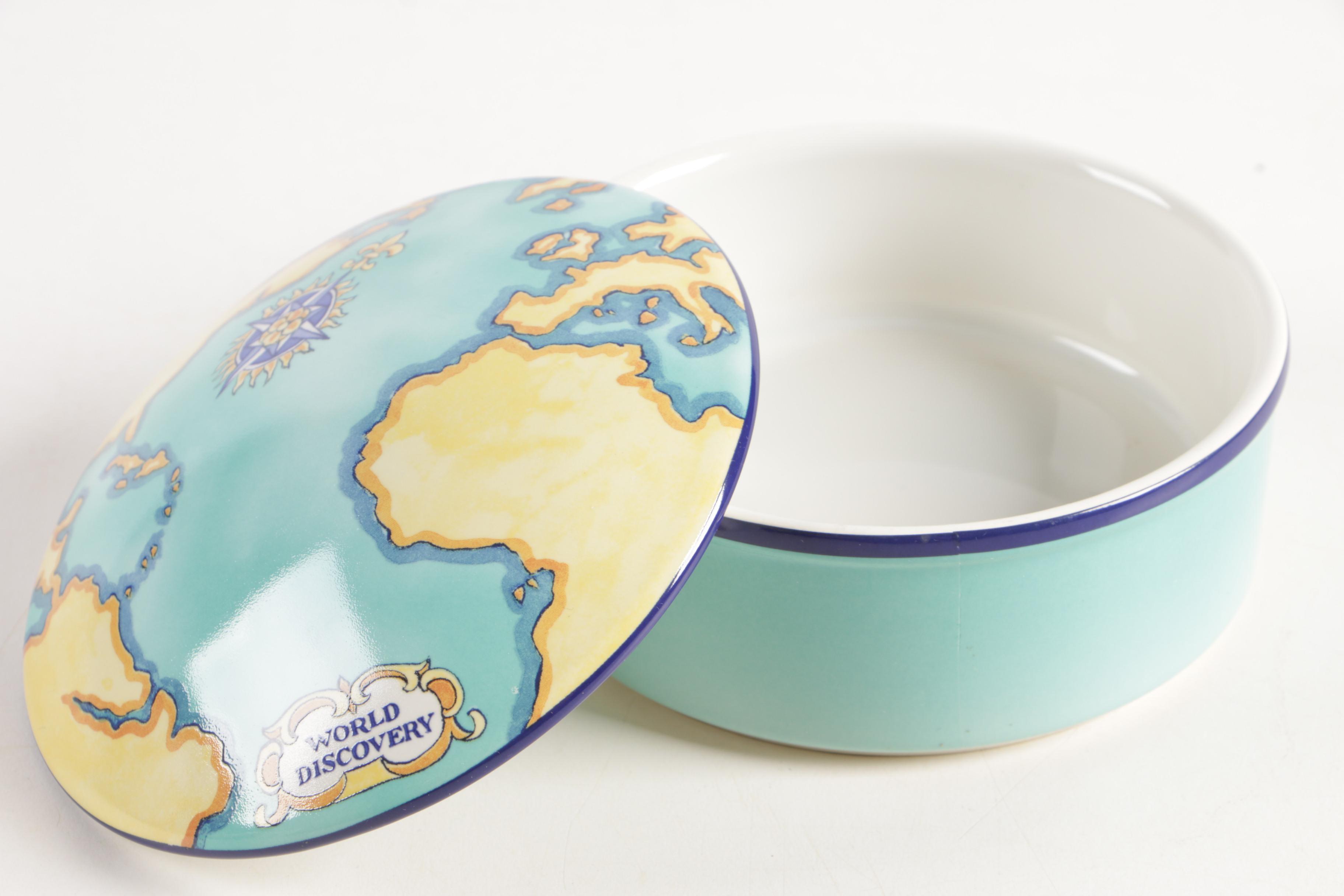 Tiffany & Co. For Tauk "World Discovery" Decorative Box