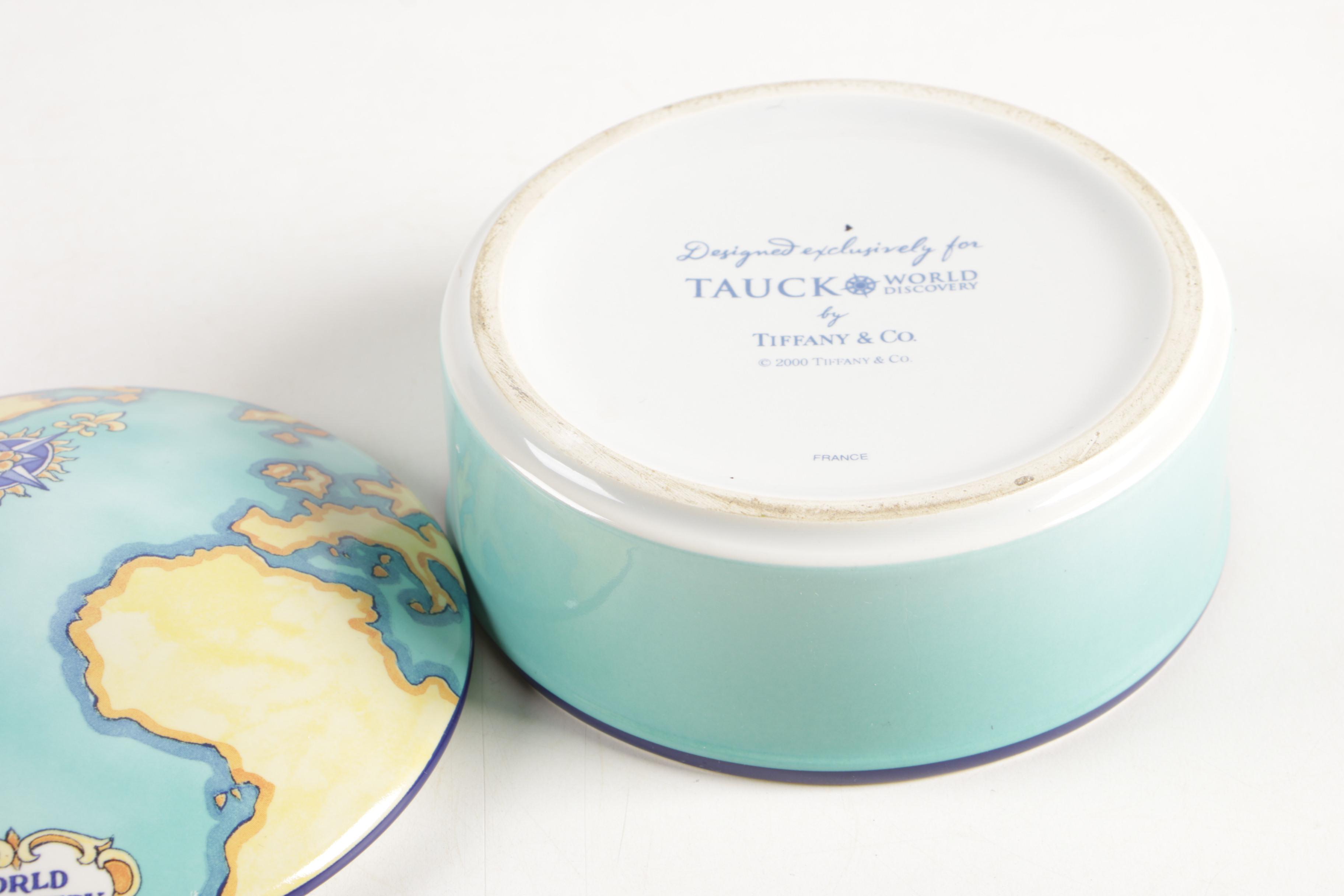 Tiffany & Co. For Tauk "World Discovery" Decorative Box