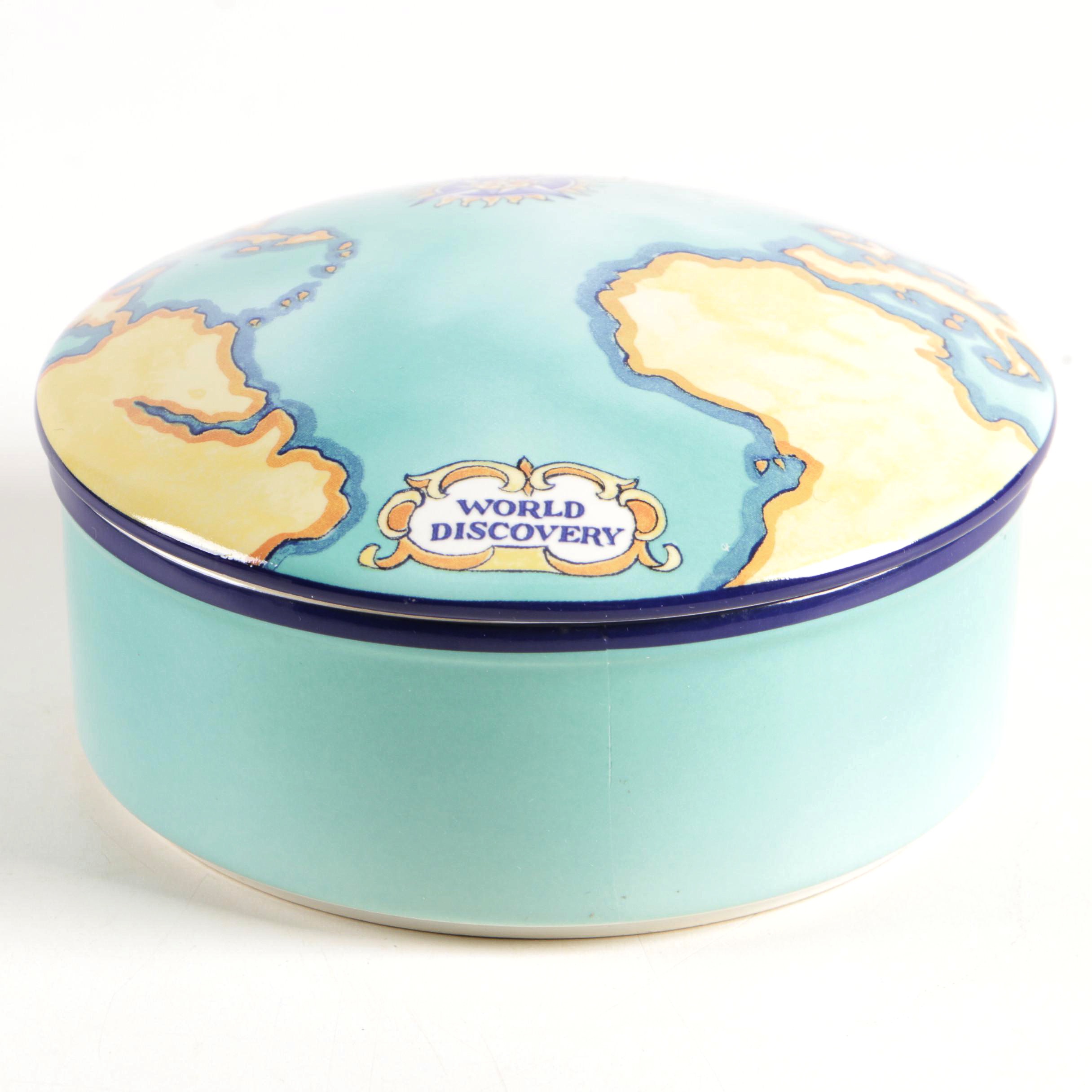 Tiffany & Co. For Tauk "World Discovery" Decorative Box