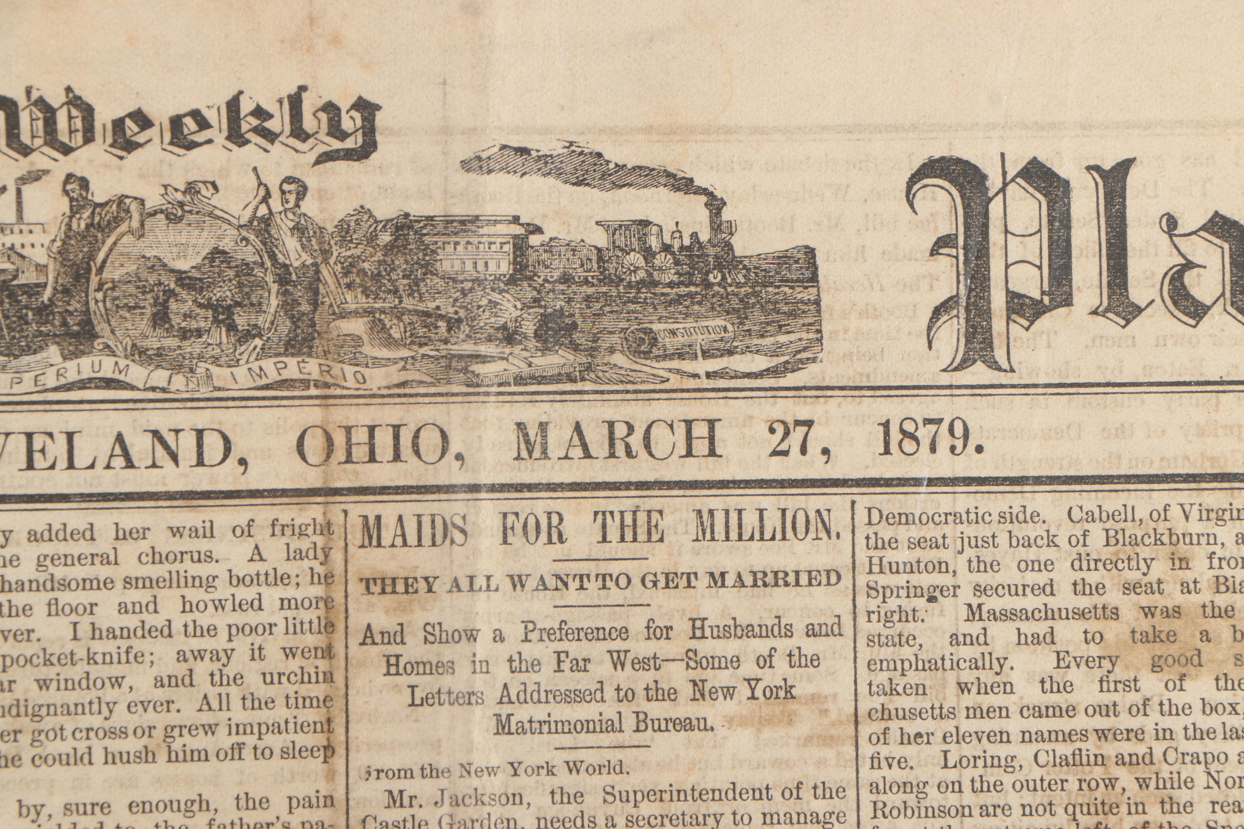 German Uncut Paper Houses and Large Magazine Advertisements