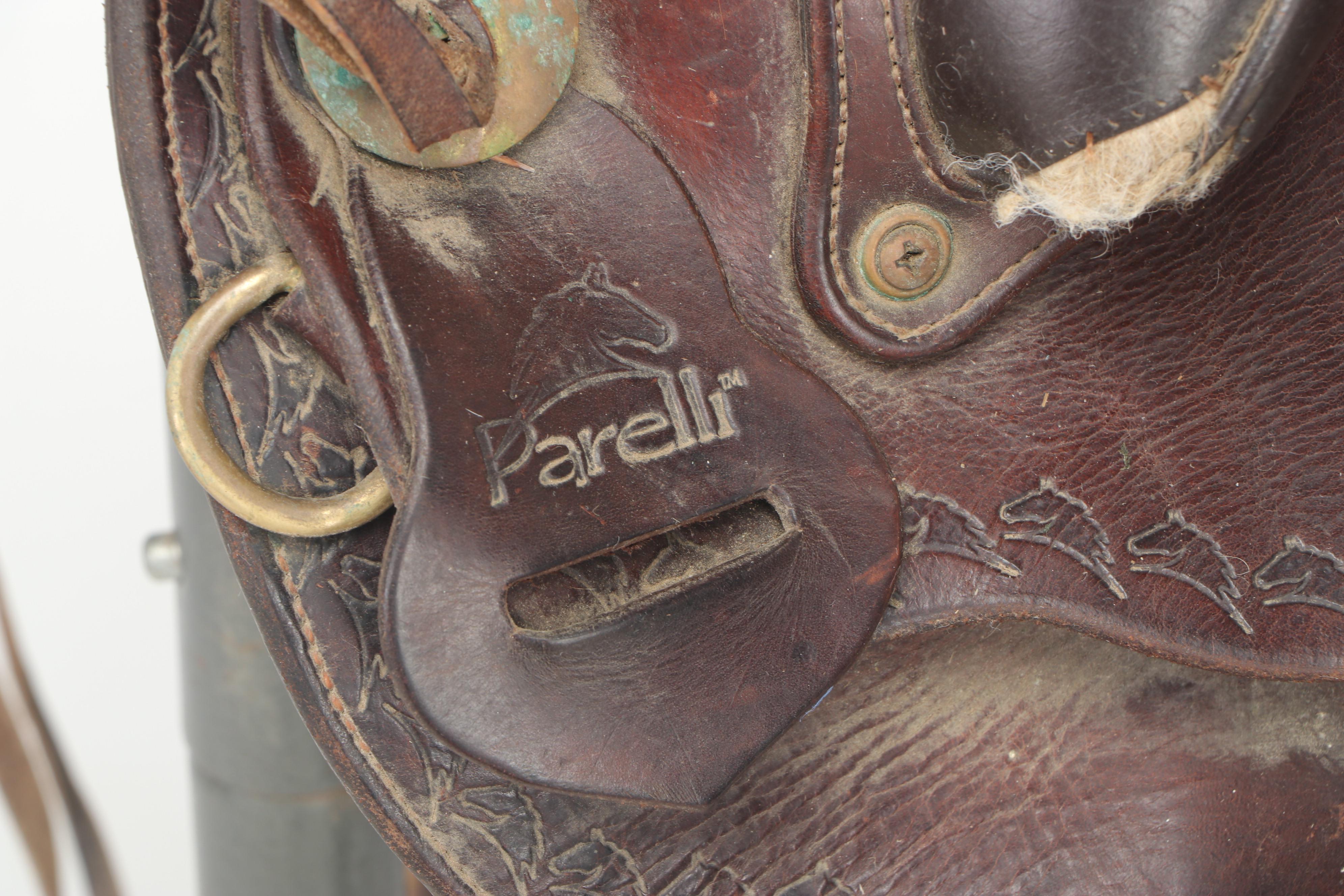 Parelli Dark Brown Equiflex Western Saddle