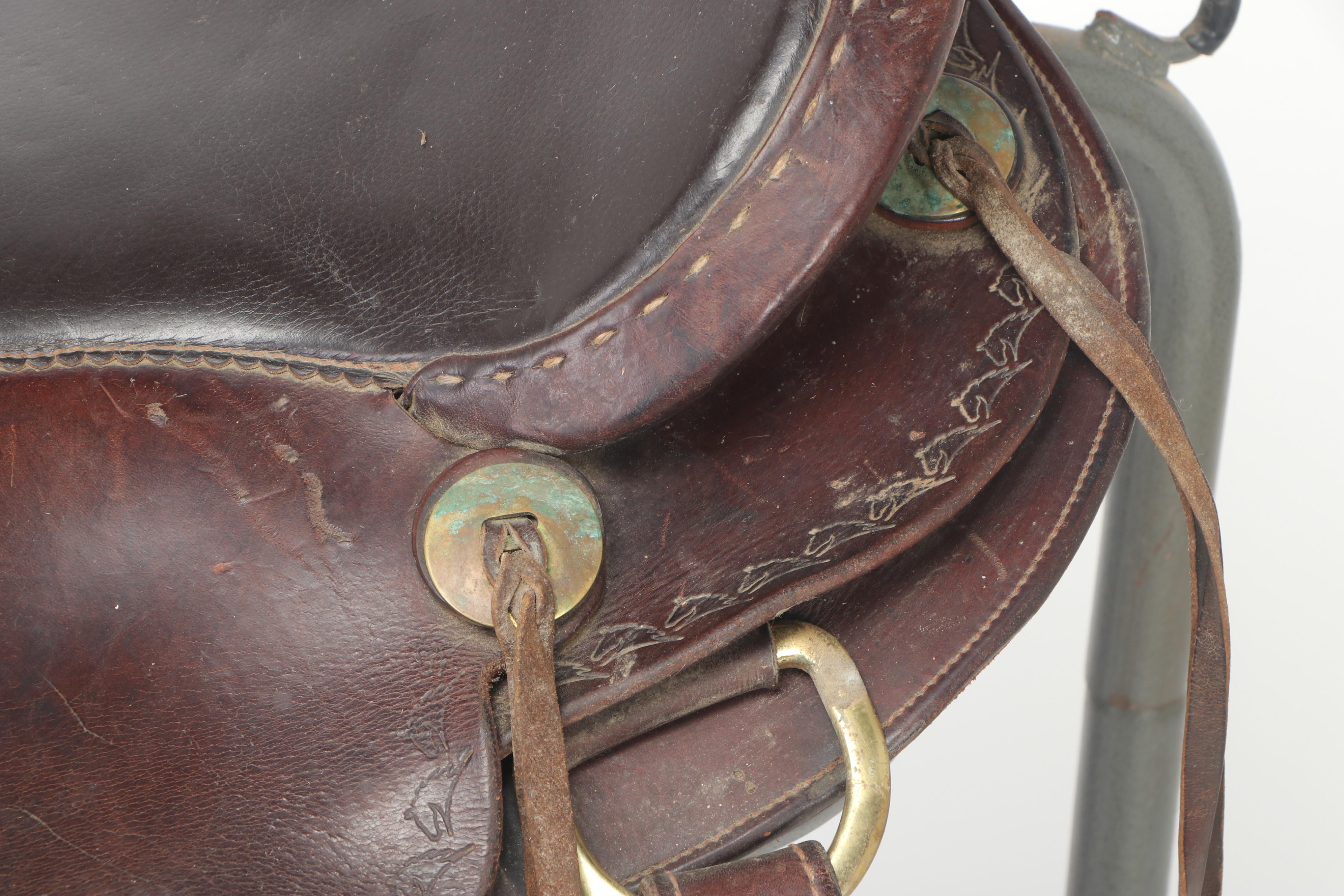 Parelli Dark Brown Equiflex Western Saddle