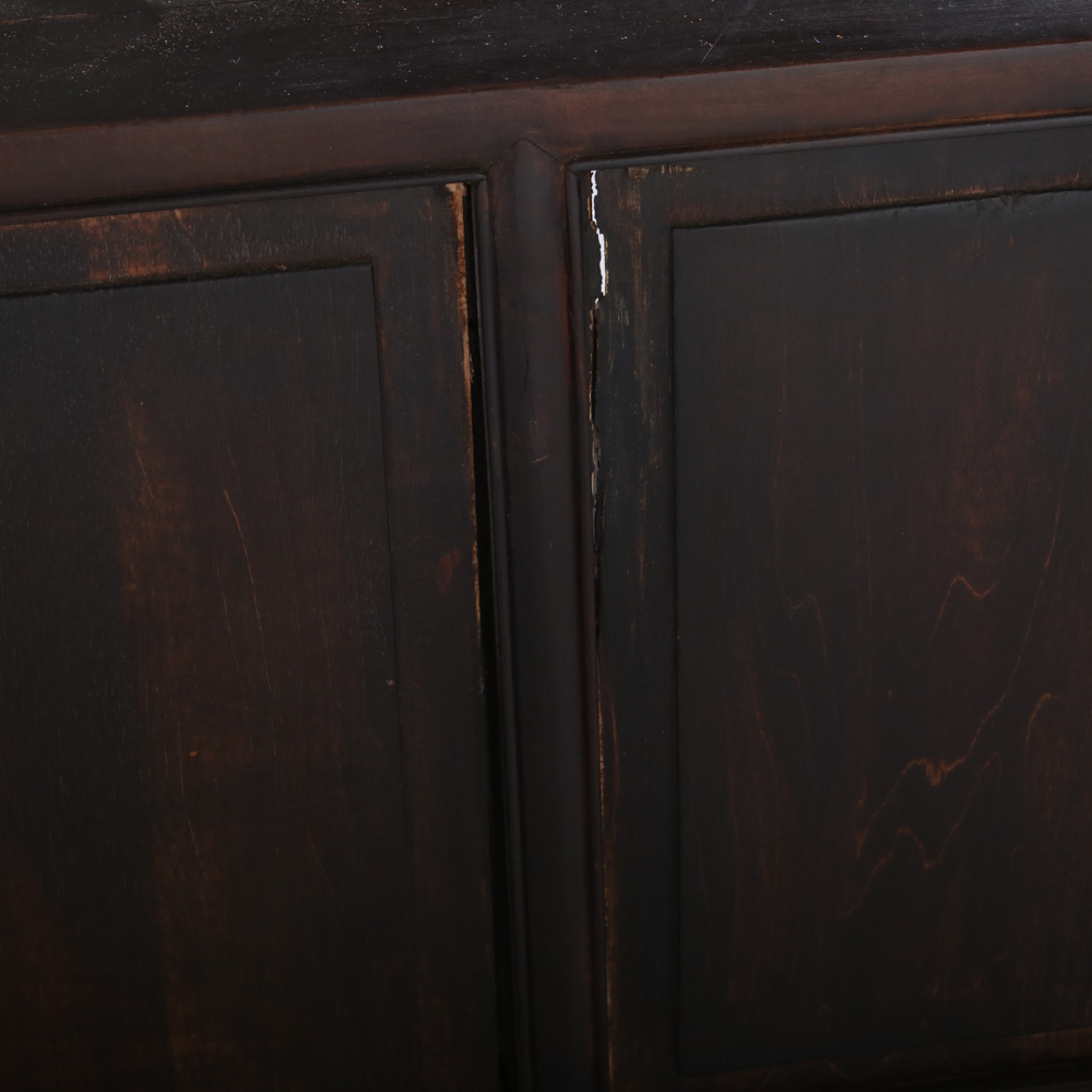 Chinese Carved Hardwood Altar Cabinet