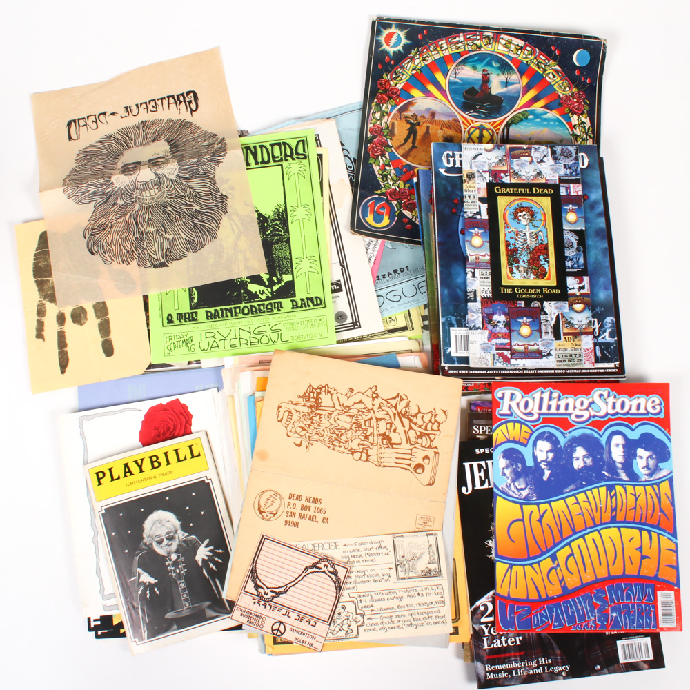 Grateful Dead Fan Club Memorabilia Collection
