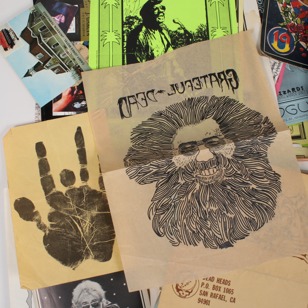 Grateful Dead Fan Club Memorabilia Collection