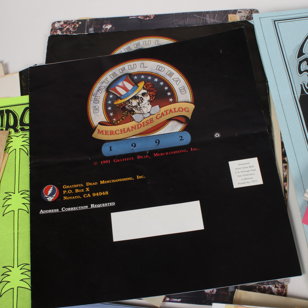 Grateful Dead Fan Club Memorabilia Collection