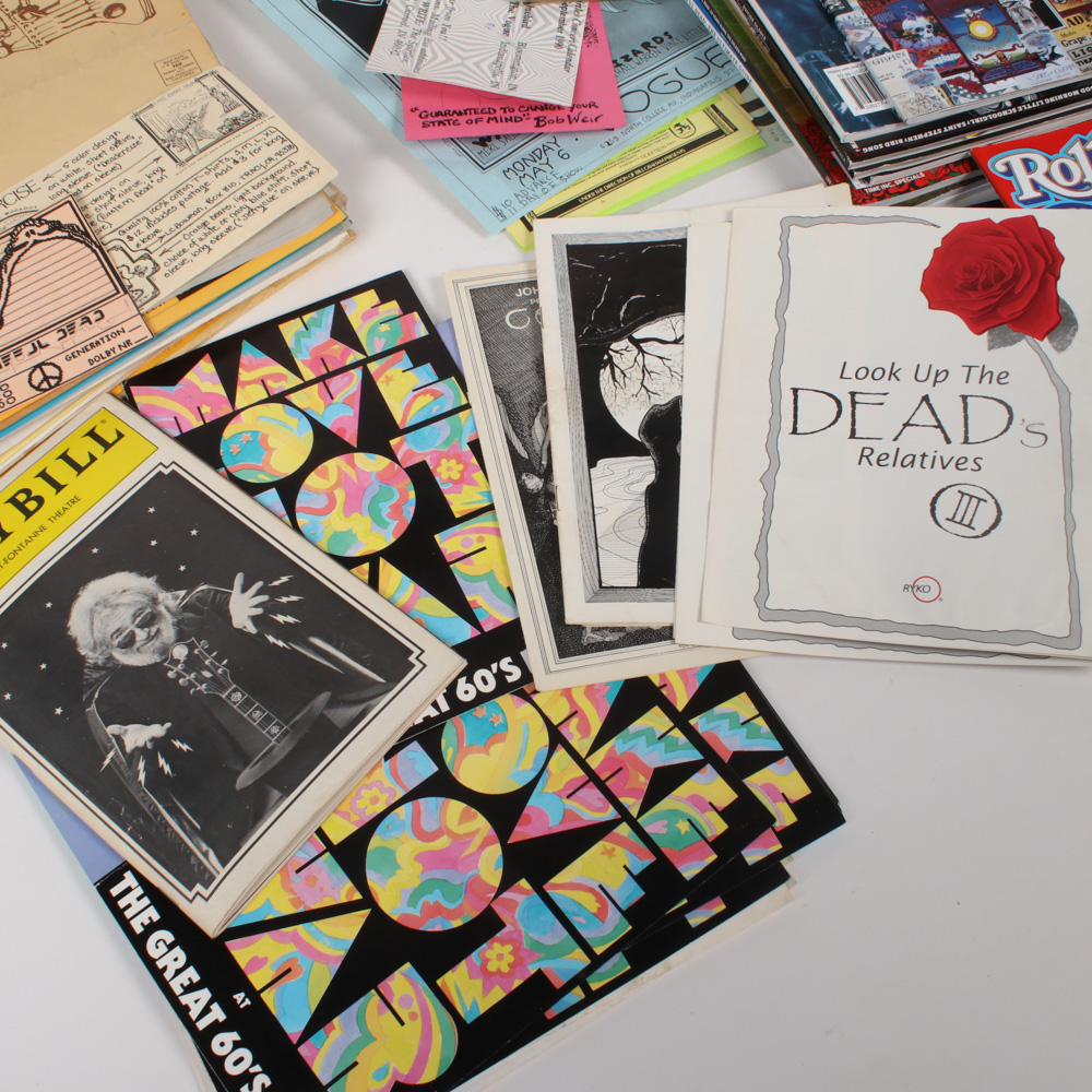 Grateful Dead Fan Club Memorabilia Collection