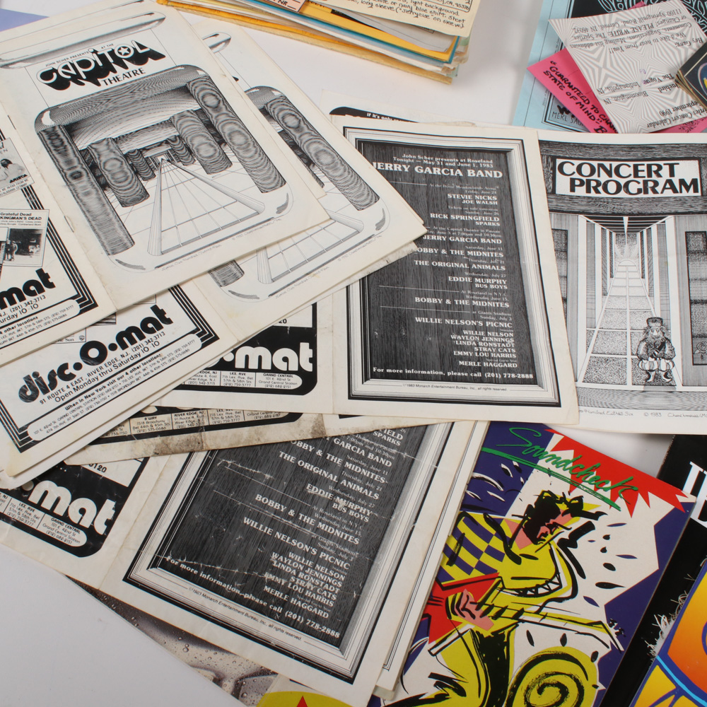 Grateful Dead Fan Club Memorabilia Collection