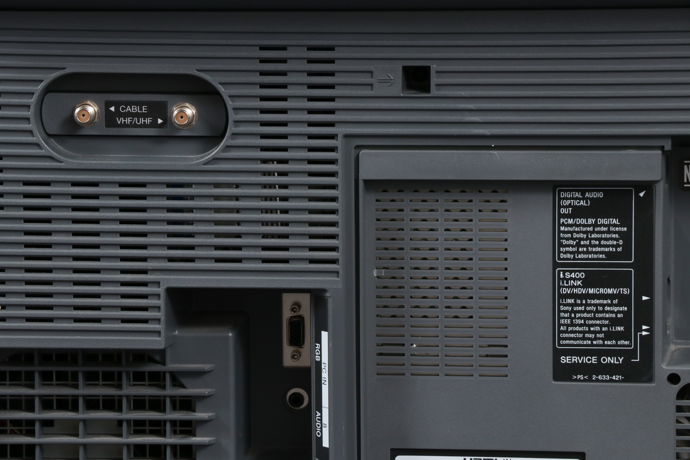 Sony 60" 1080P Projection TV with Remote