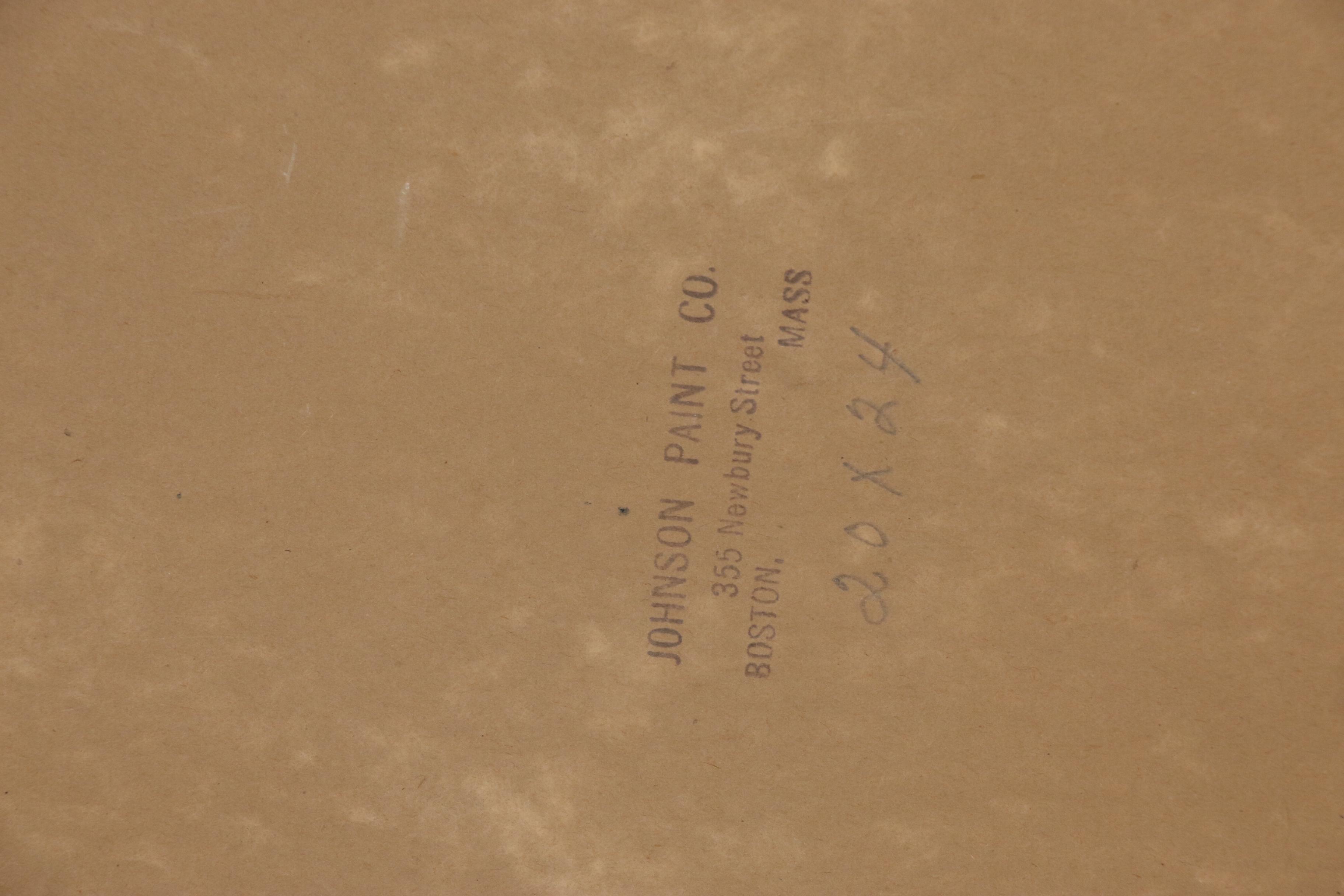 Harley Manlius Perkins Abstract Oil Painting "Emergence", Late 20th Century