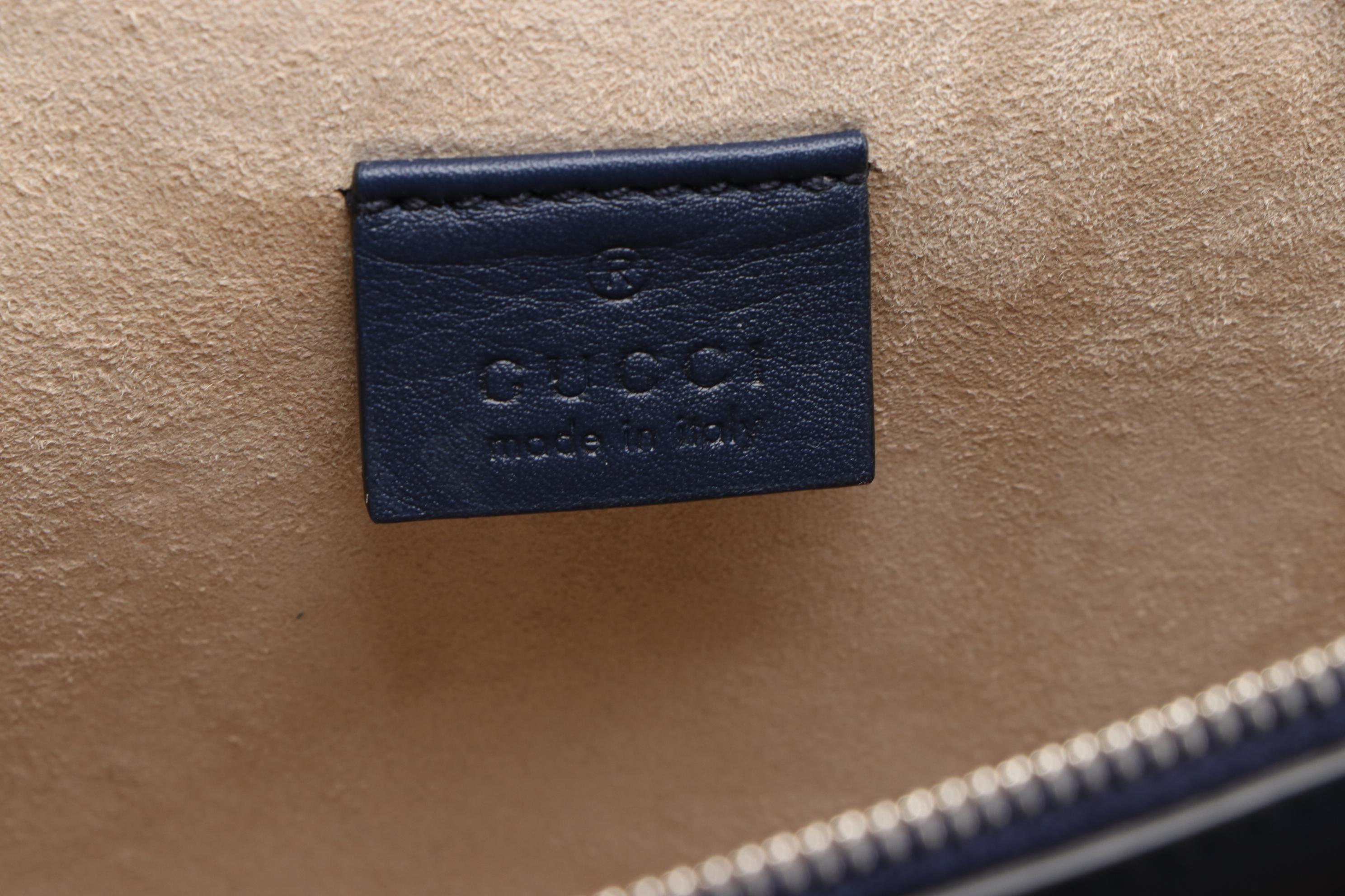 Gucci Red, White and Blue Cubic Python Dionysus Medium Shoulder Bag