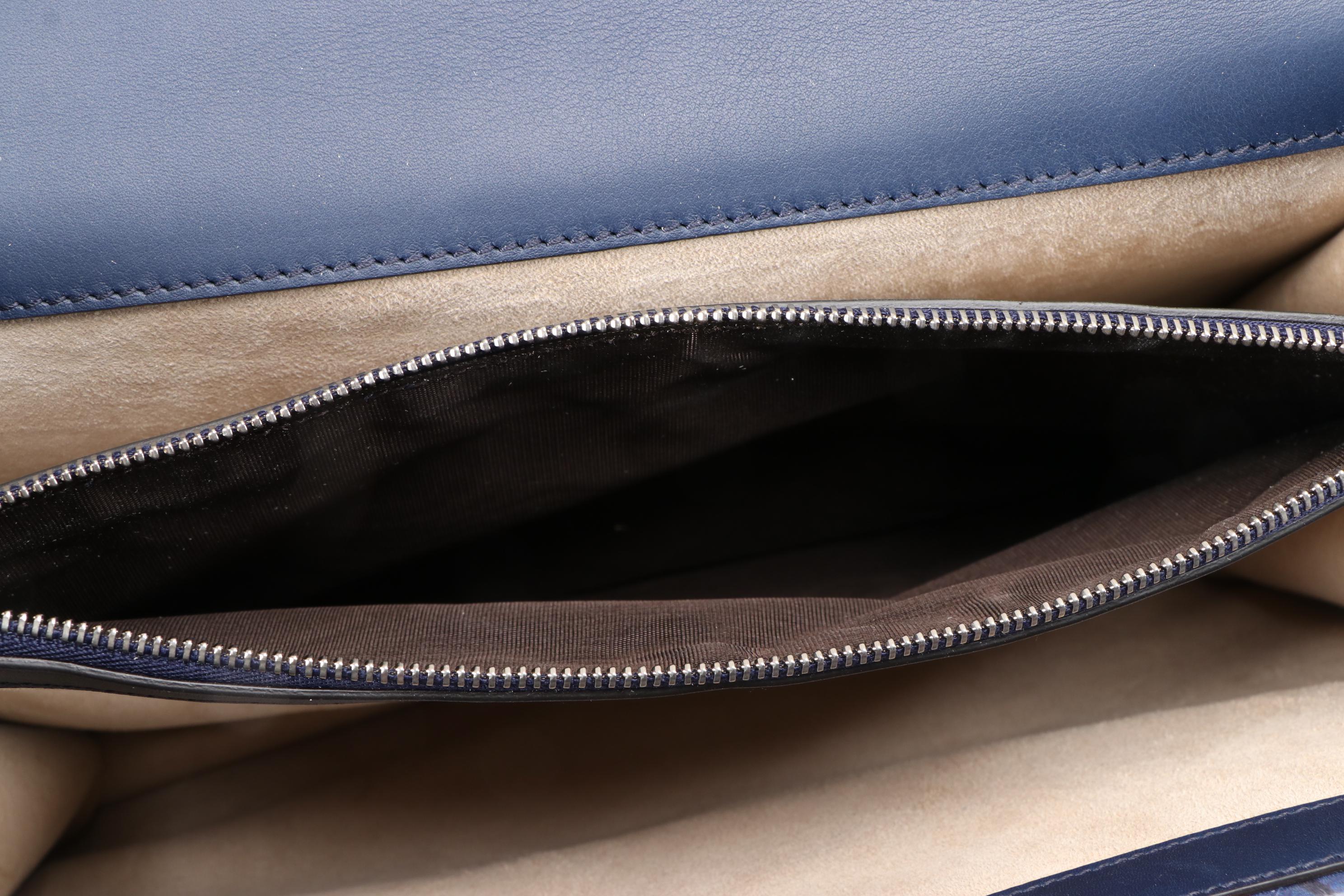 Gucci Red, White and Blue Cubic Python Dionysus Medium Shoulder Bag