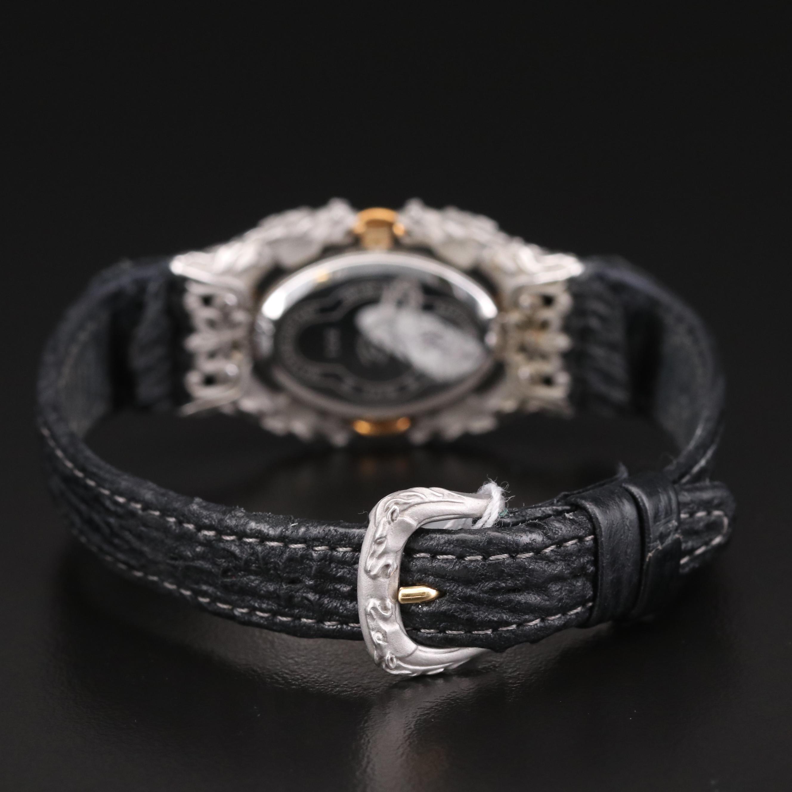 18K Gold and Titanium Carrera Y Carrera Horses Quartz Watch