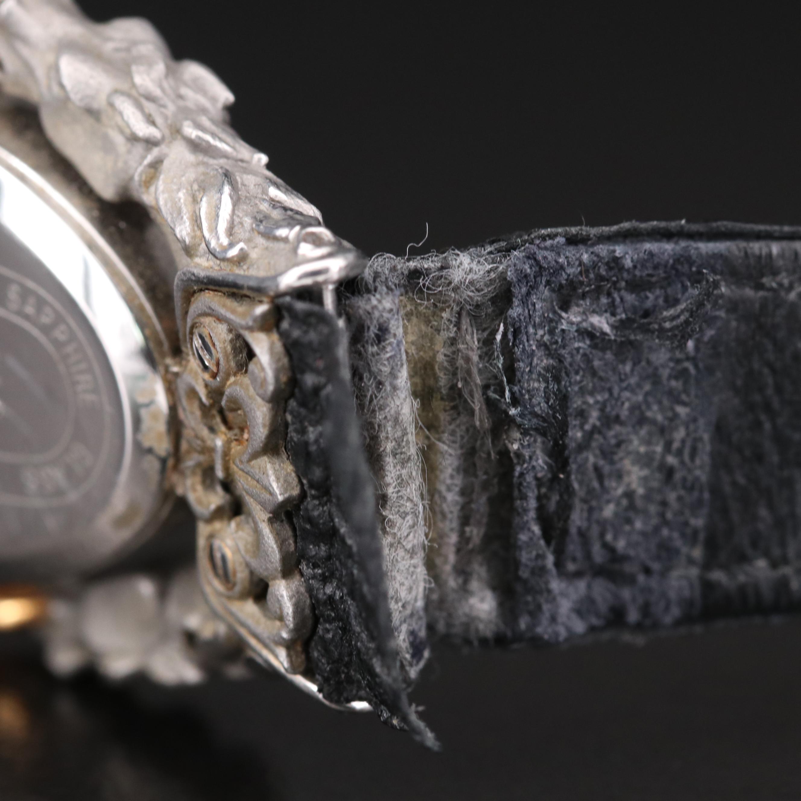 18K Gold and Titanium Carrera Y Carrera Horses Quartz Watch