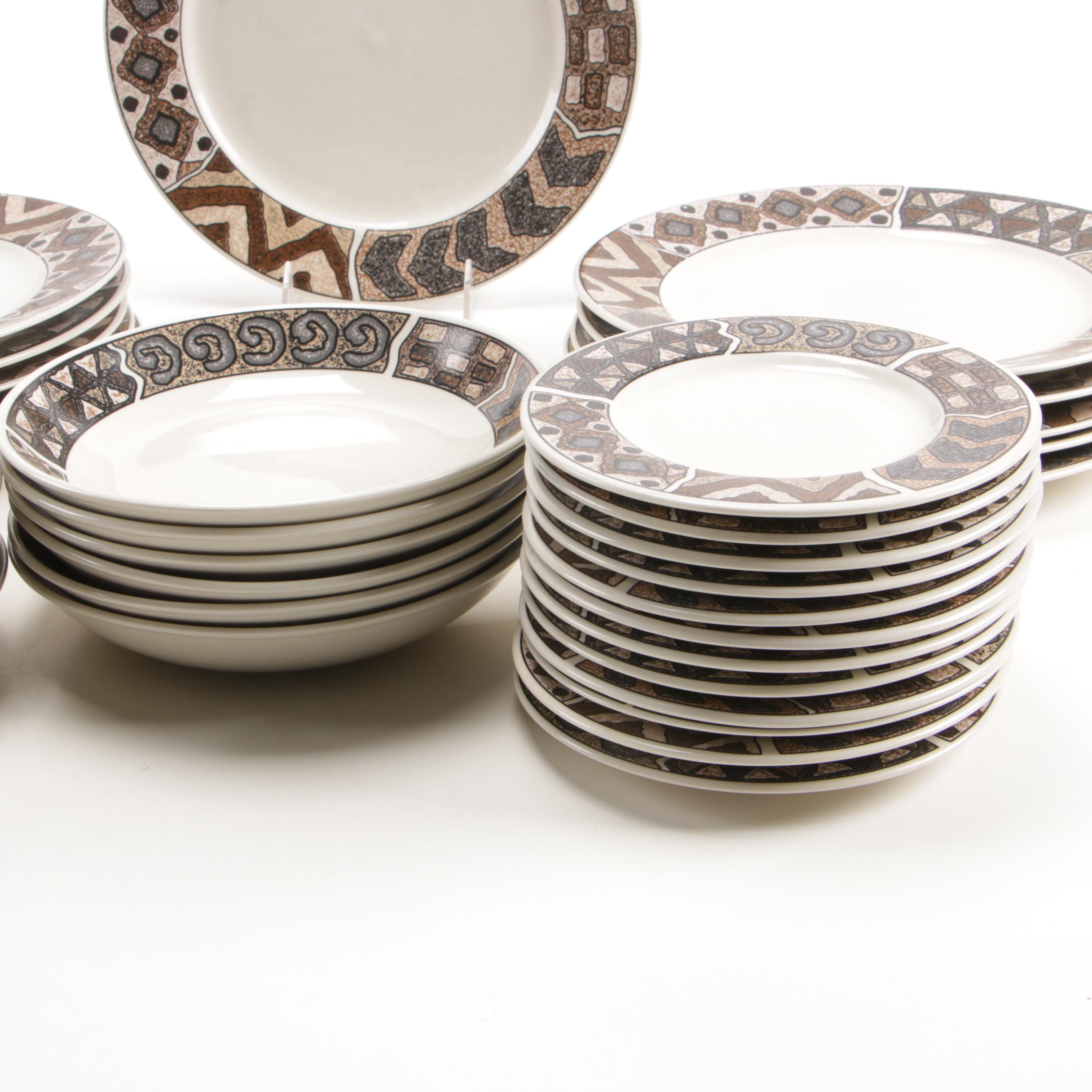 Majesticware by Sakura "Crete" Dinnerware Designed by Sue Zipkin